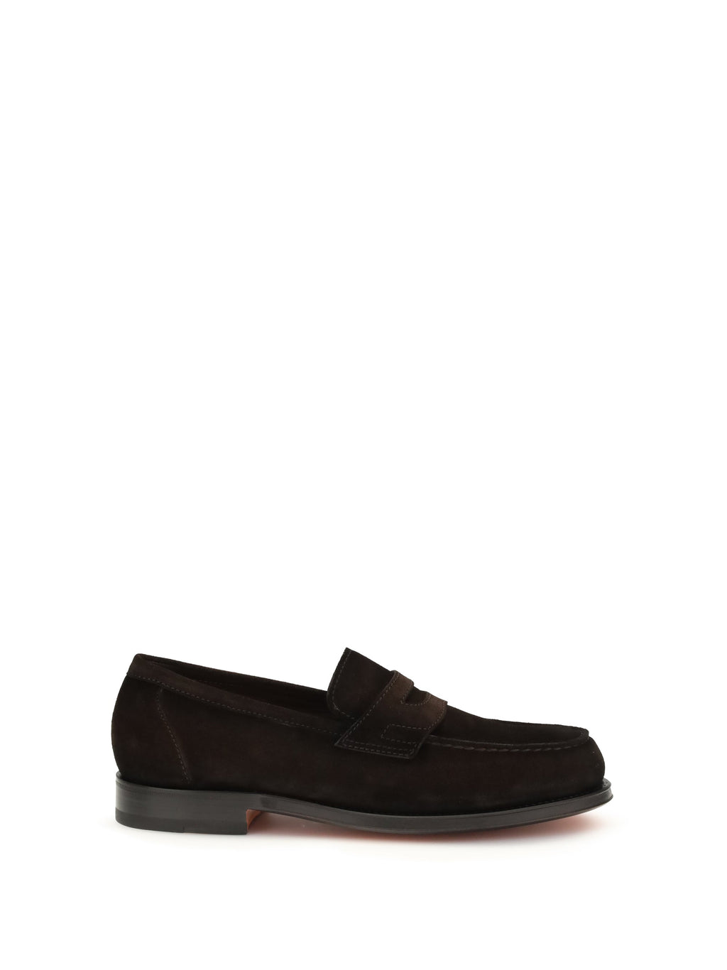 Santoni Men Suede Loafer