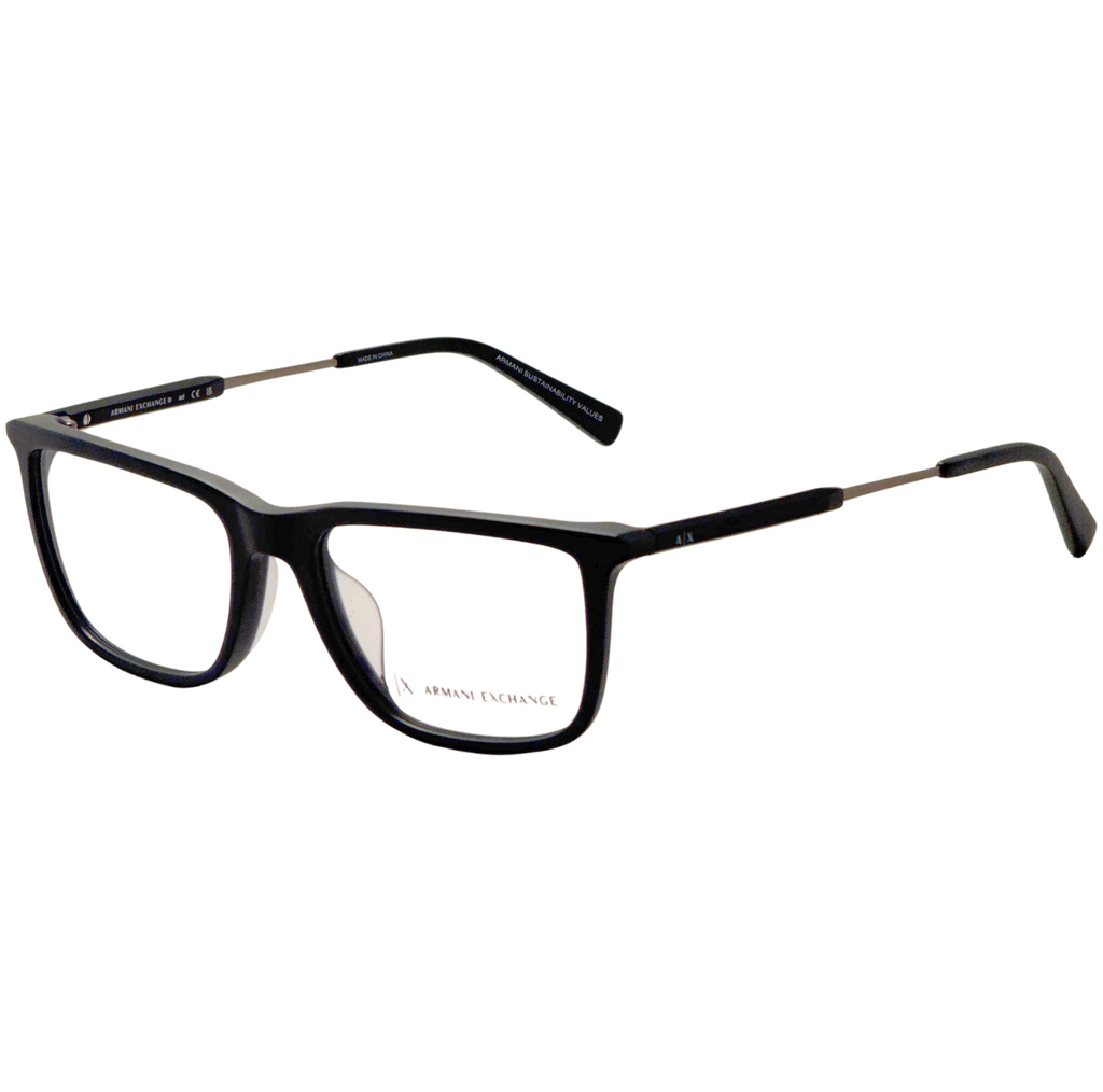 Armani Exchange Men's 54 mm Blue Opticals