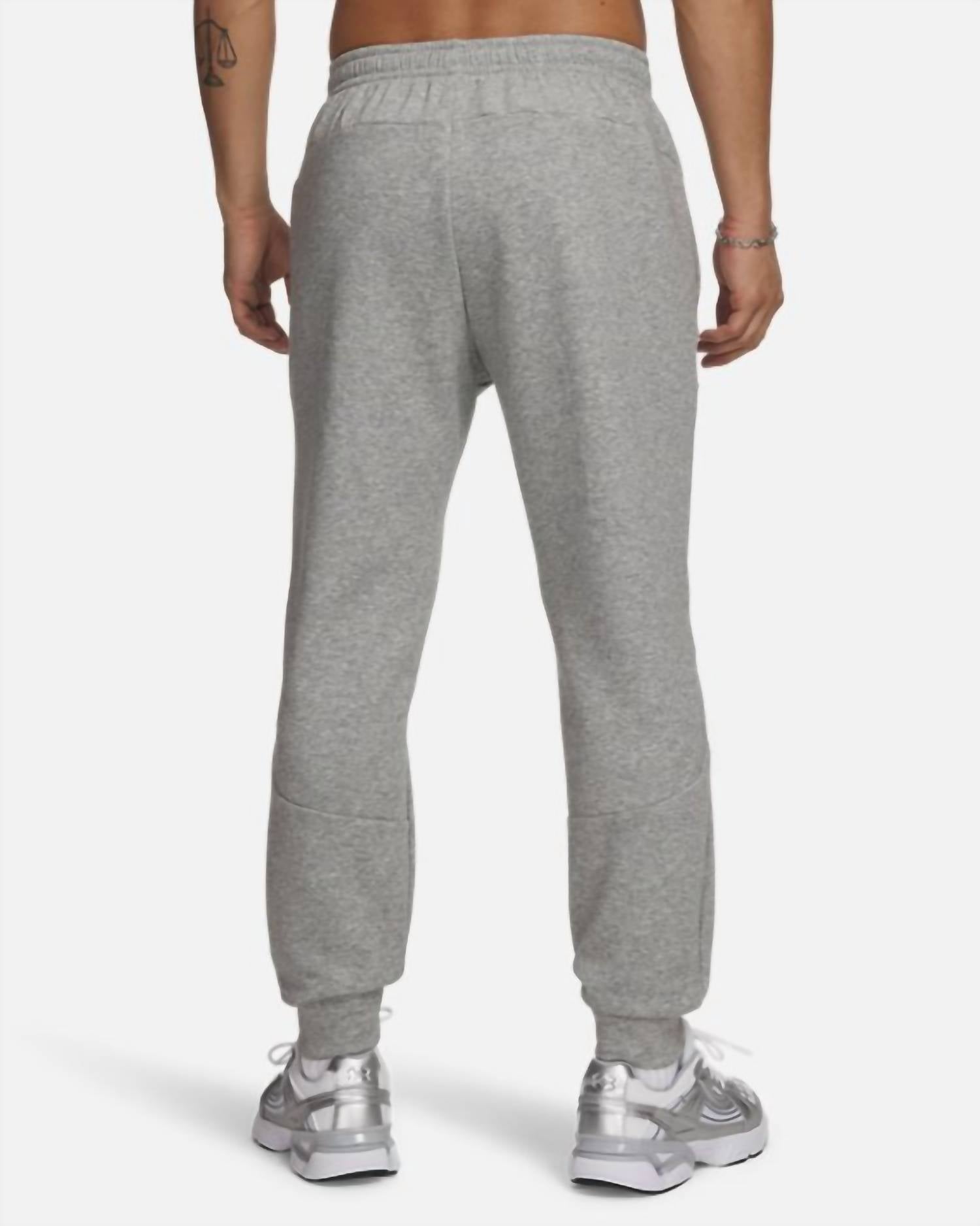 Men's Unstoppable Fleece Joggers In Mod Gray / Black