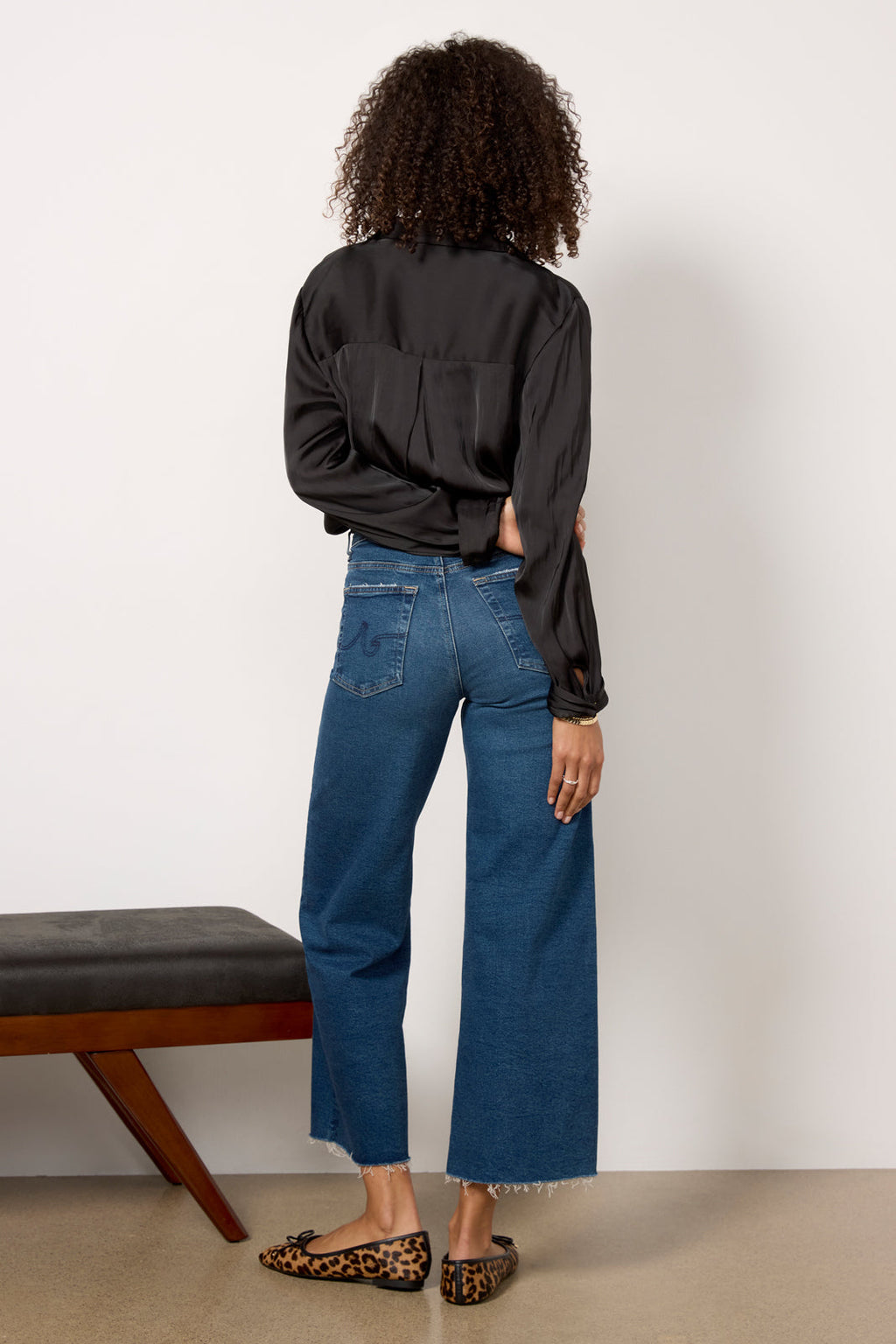 Women's Saige Wide Leg Jeans