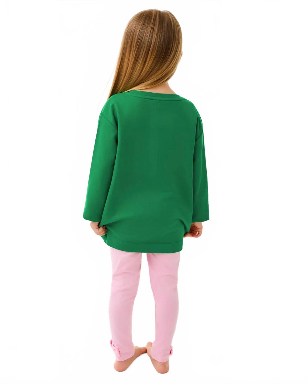 Mini Ballad Sweatshirt In Multi Deck The Palms Embroidery