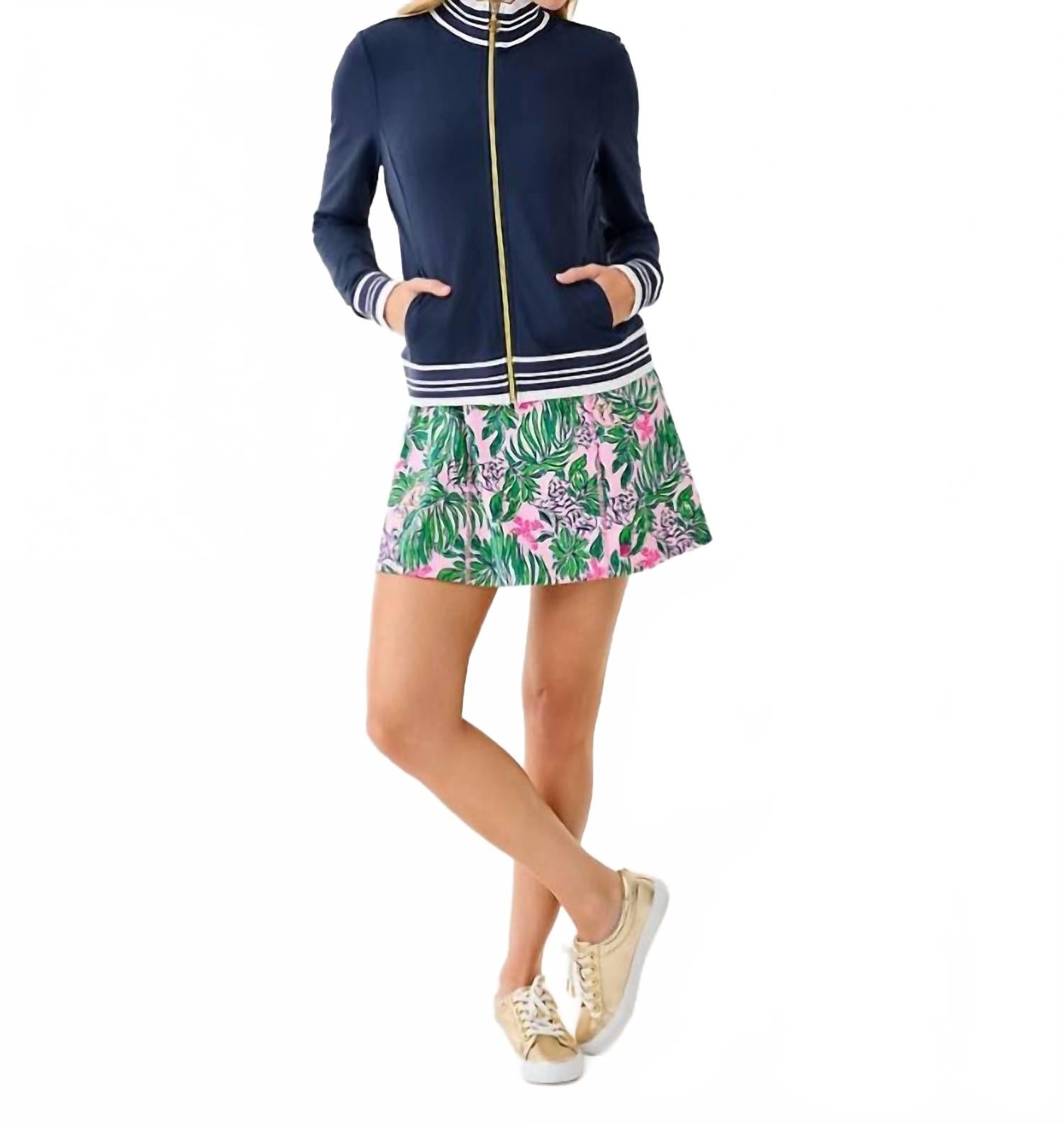 Regate Upf 50+ Jacket In Low Tide Navy