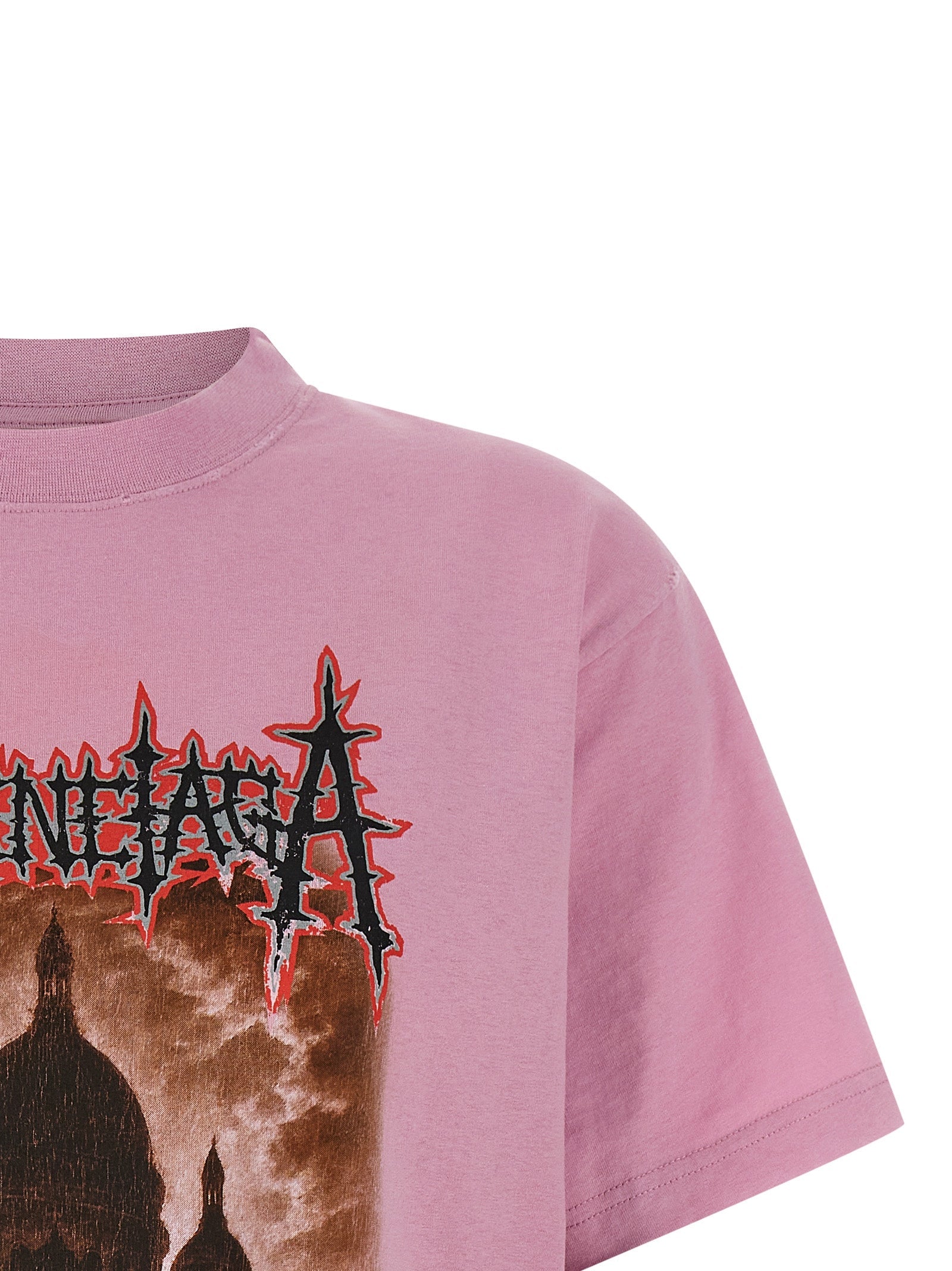 Balenciaga Women 'Balenciaga Sacré Cœur' T-Shirt