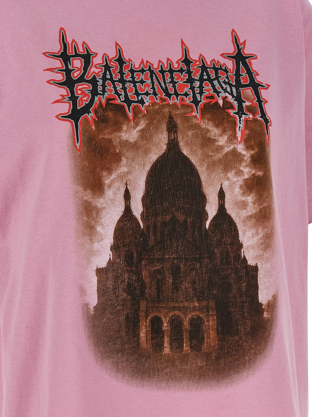 Balenciaga Women 'Balenciaga Sacré Cœur' T-Shirt