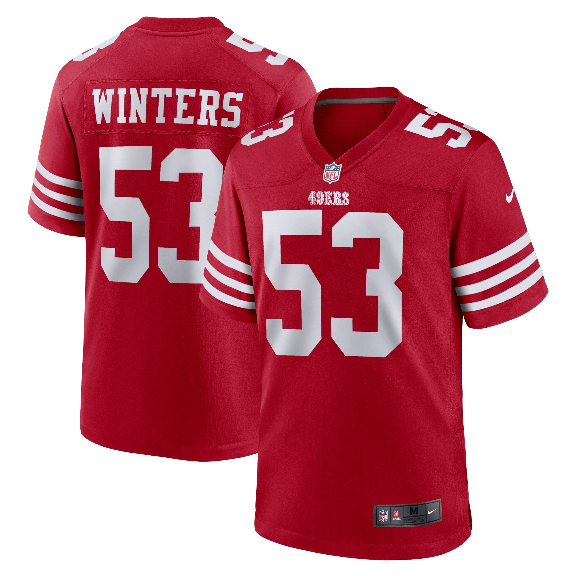 San Francisco 49ers Dee Winters Scarlet Team Game Jersey