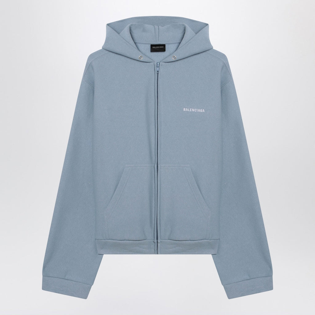 Balenciaga Balenciaga Back Regular Fit Zip Hoodie Women