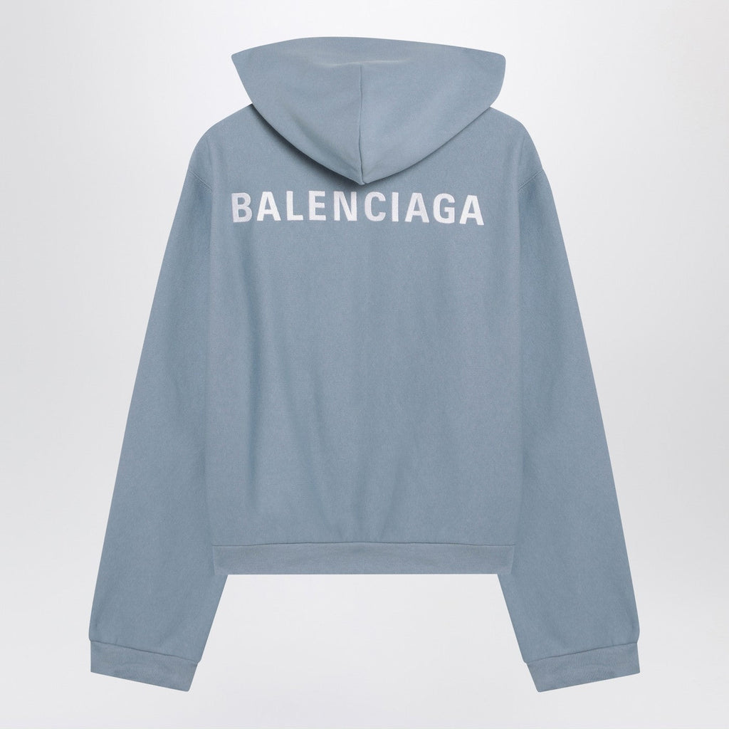 Balenciaga Balenciaga Back Regular Fit Zip Hoodie Women