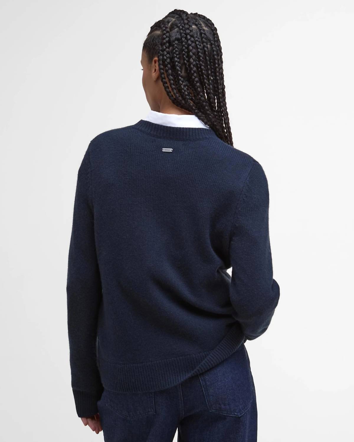 Woodhouse Knitted Jumper In Navy