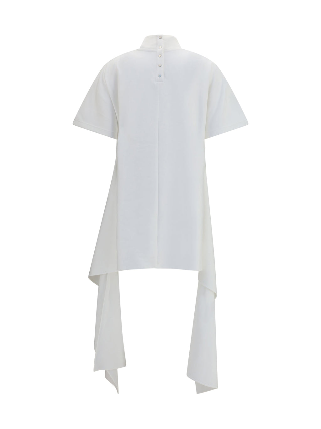 Alaïa Women Asymmetric Cotton T-Shirt