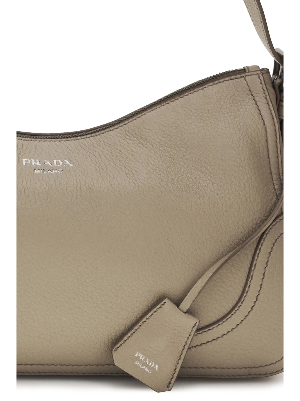 Prada Women Aimée Large Shoulder Bag In Leather