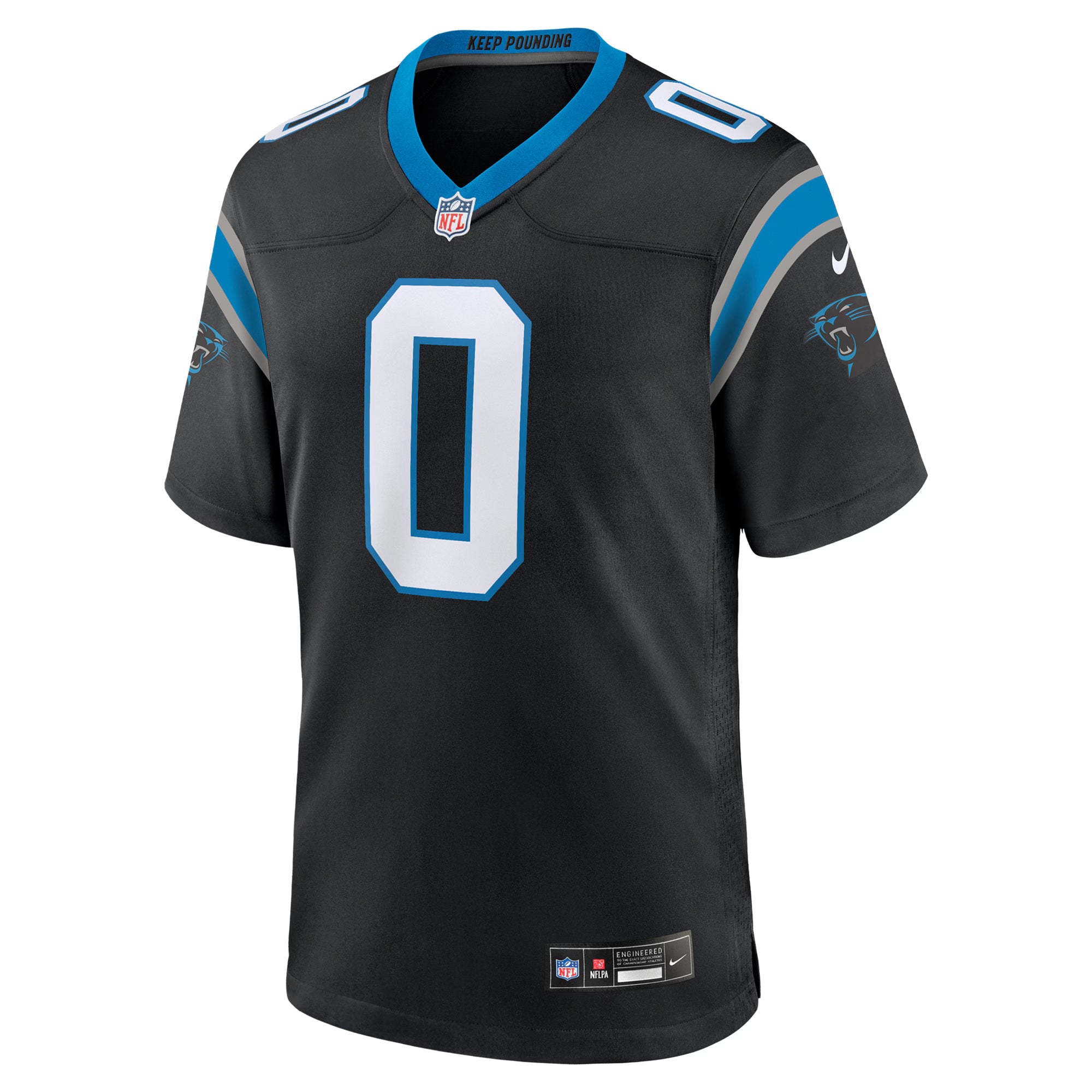Carolina Panthers Ja'Tavion Sanders Black Game Jersey
