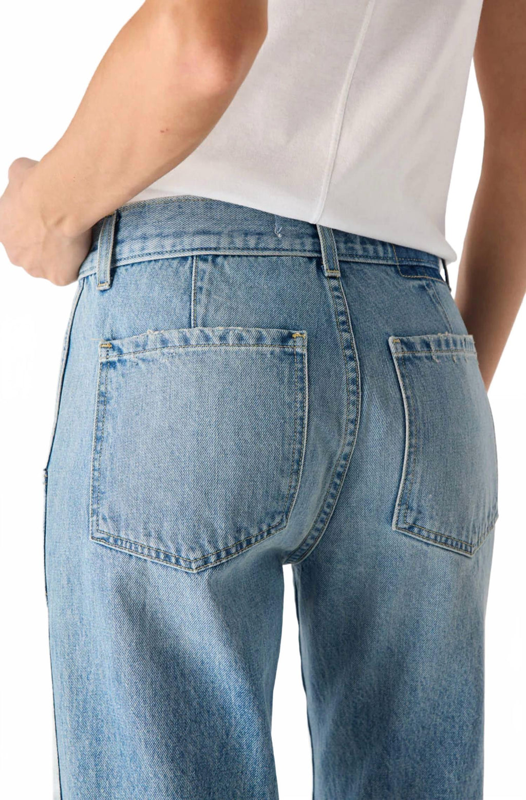 Cate High Rise Cropped Jeans In Pulse