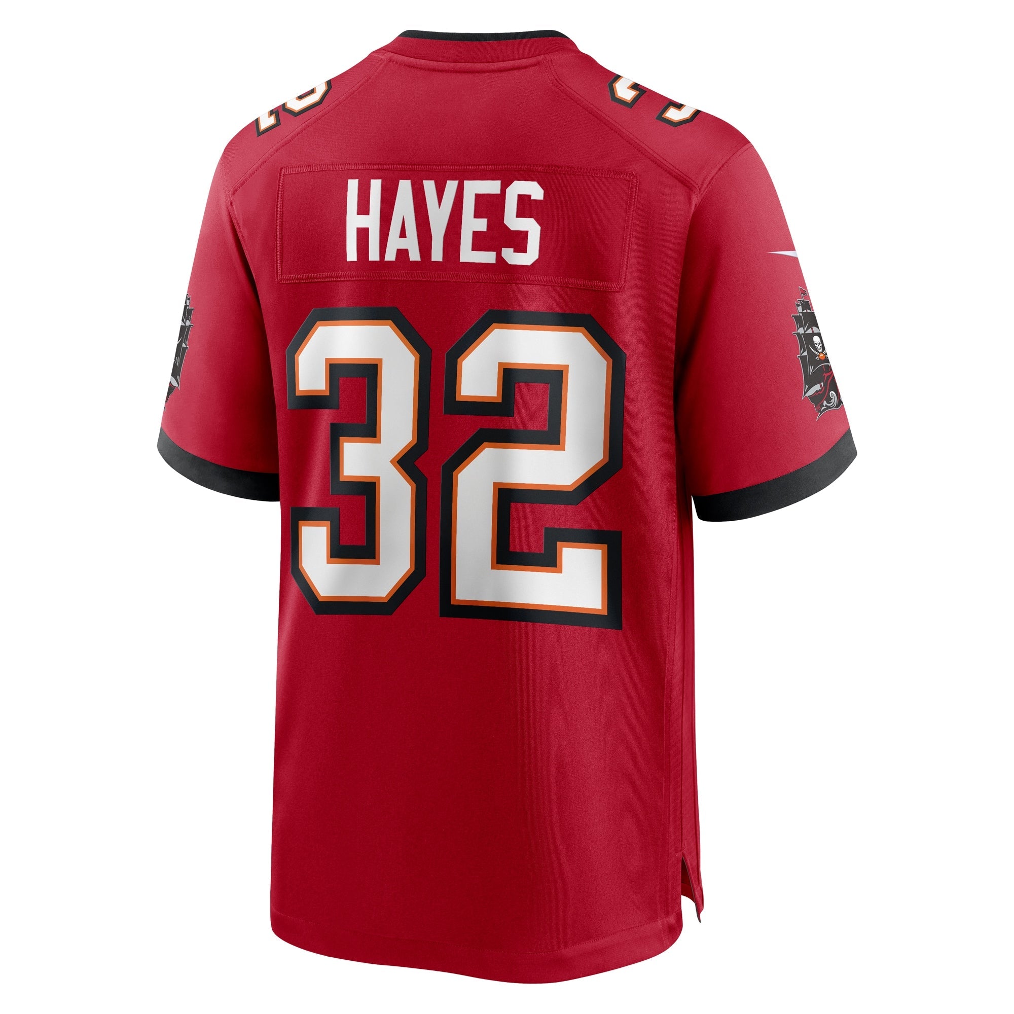 Tampa Bay Buccaneers Josh Hayes Red Game Jersey