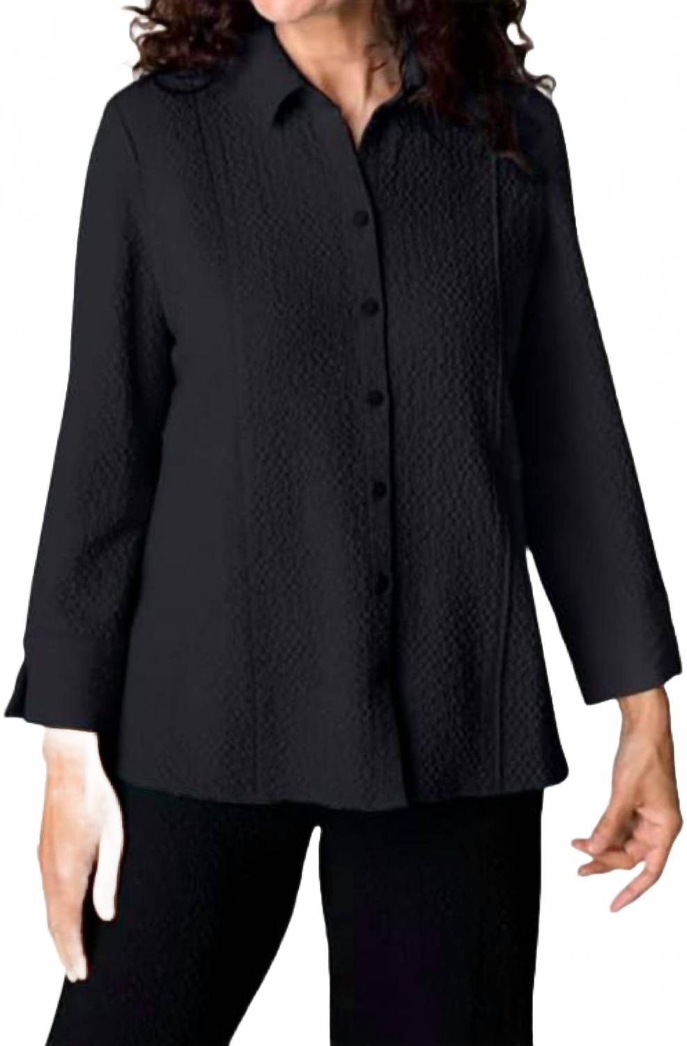 Shaped Shirt In Black
