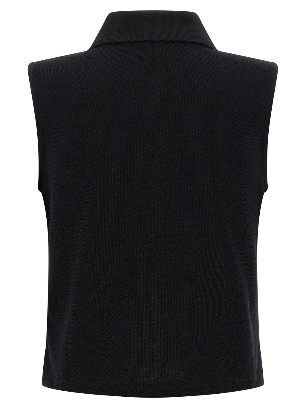 Saint Laurent Women 'Cassandre' Embroidered Polo Shirt