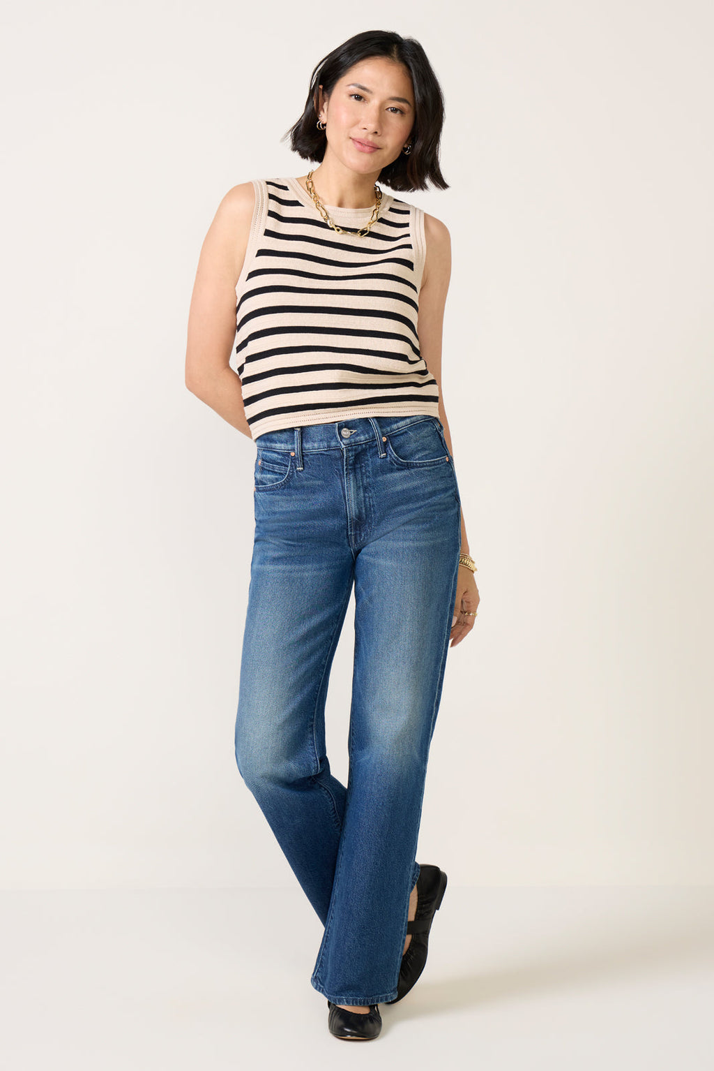 Women's Petite Lil Kick It Straight Leg Jean