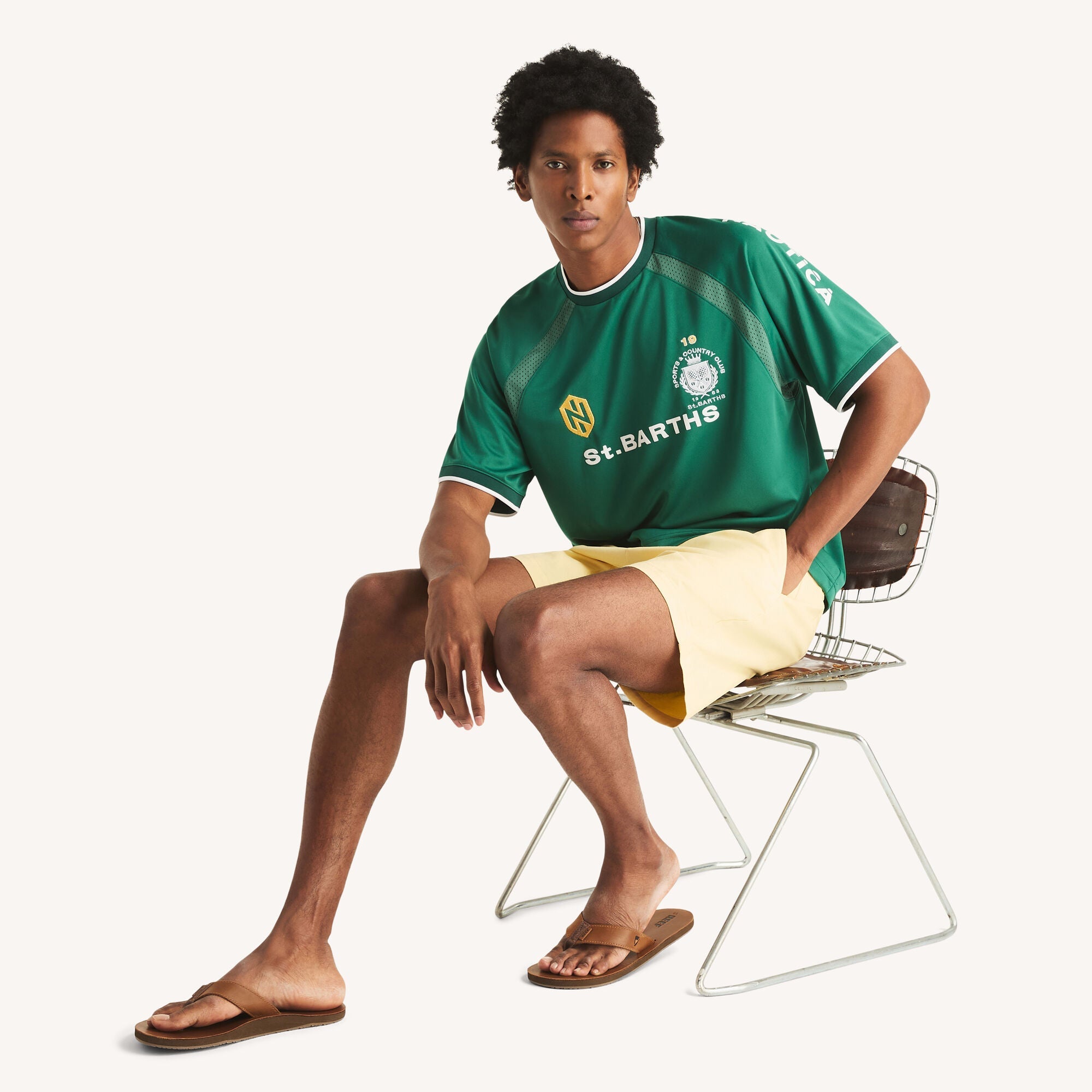 Nautica Mens Soccer Crewneck Performance T-Shirt