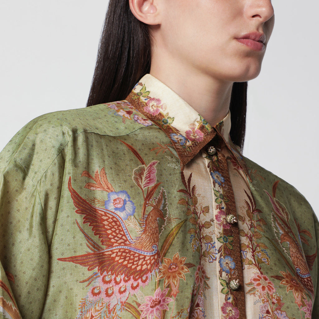 Zimmermann Indra Shirt With Floral Print Women