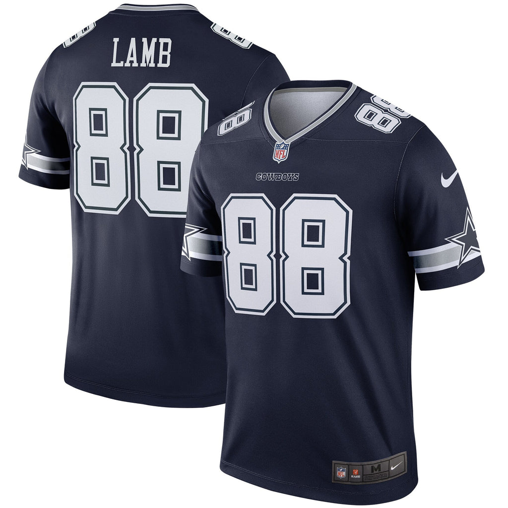 Dallas Cowboys CeeDee Lamb Navy Legend Player Performance Top
