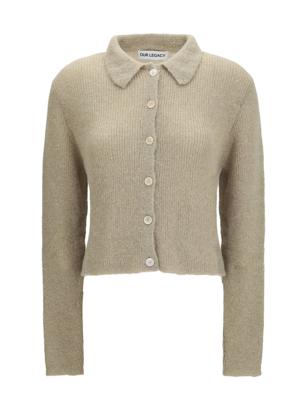 Our Legacy Women Polo Collar Sweater With Buttons
