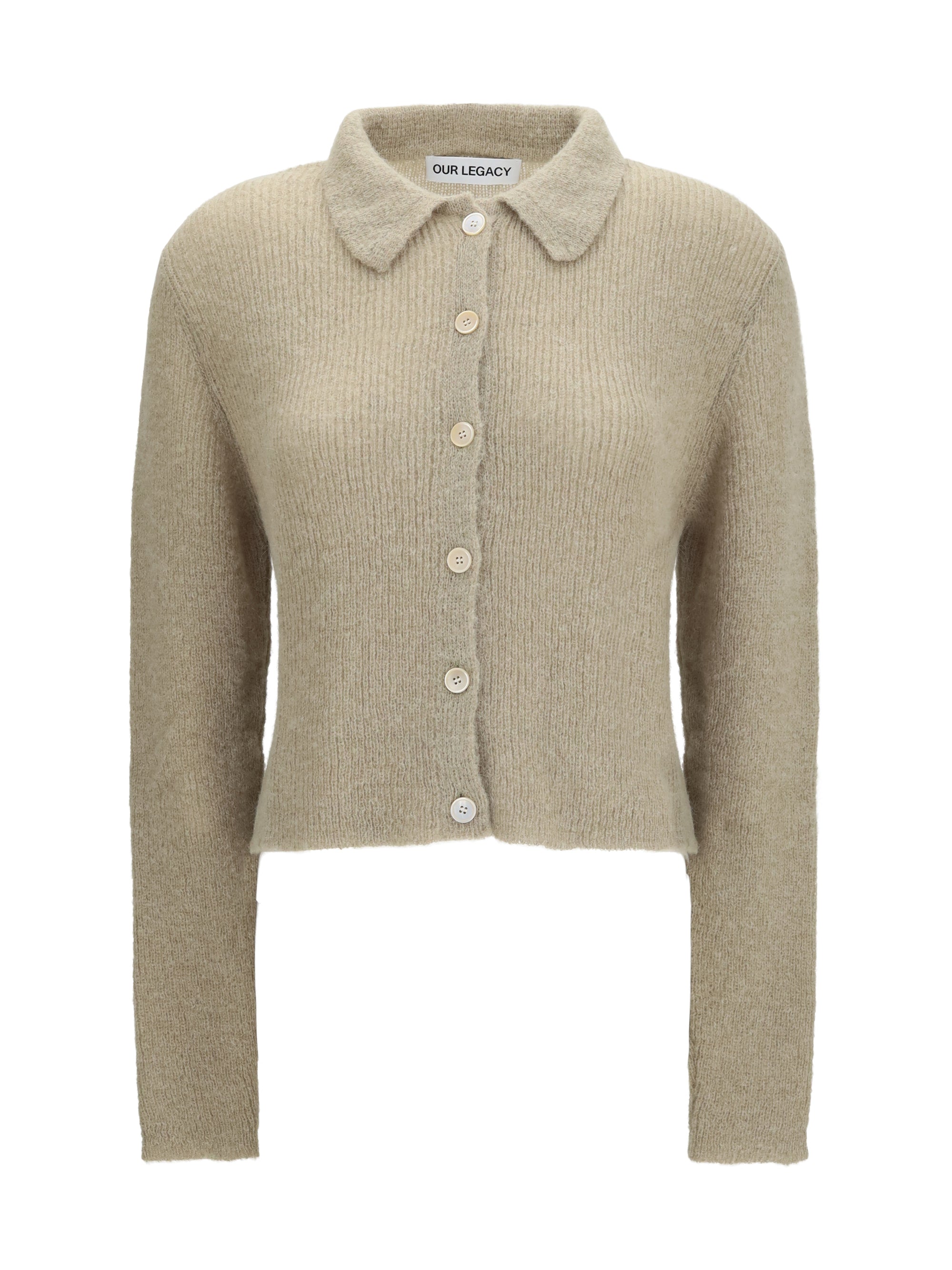 Our Legacy Women Polo Collar Sweater With Buttons