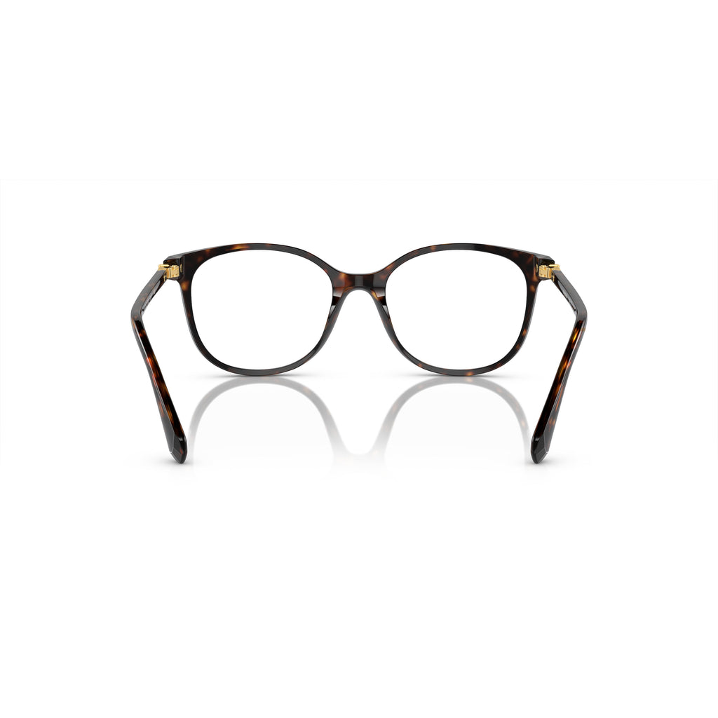 0Sk2002 Oversized Square Frame Eyeglasses with Cat-Eye Silhouette