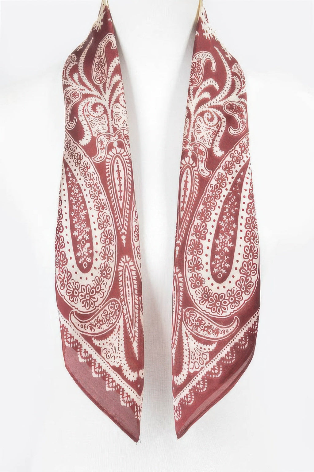 Classic Paisley Multi Print Scarf