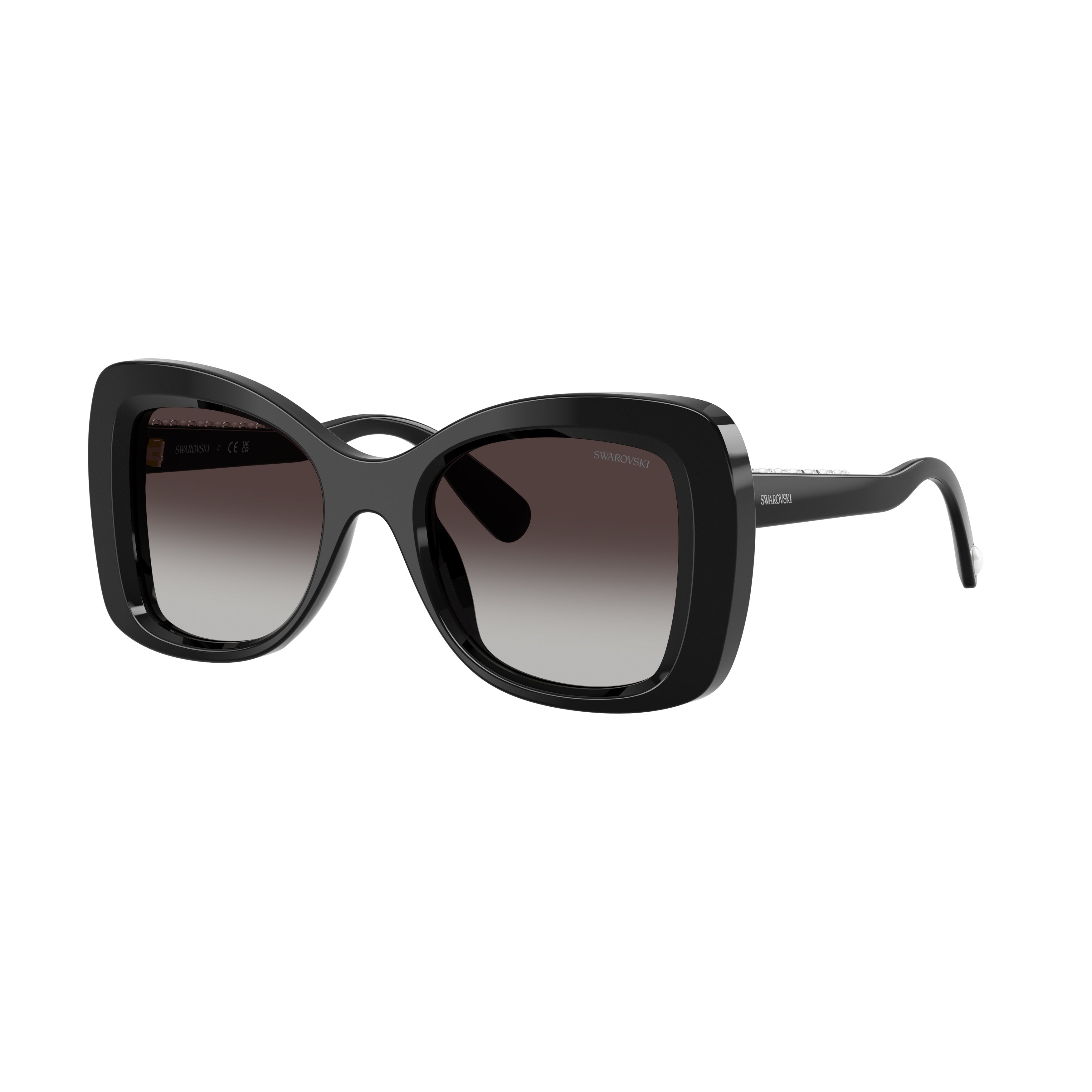 0Sk6062U Oversized Square Frame Sunglasses with Gradient Lenses