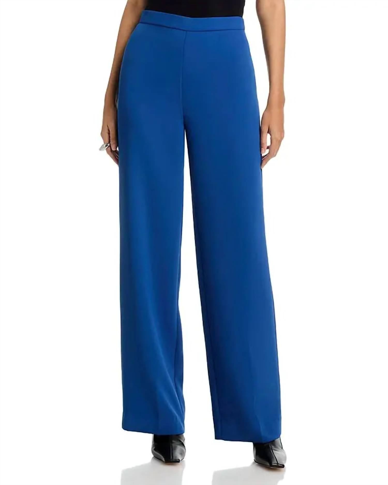 North Wide Leg Pants In Harbour