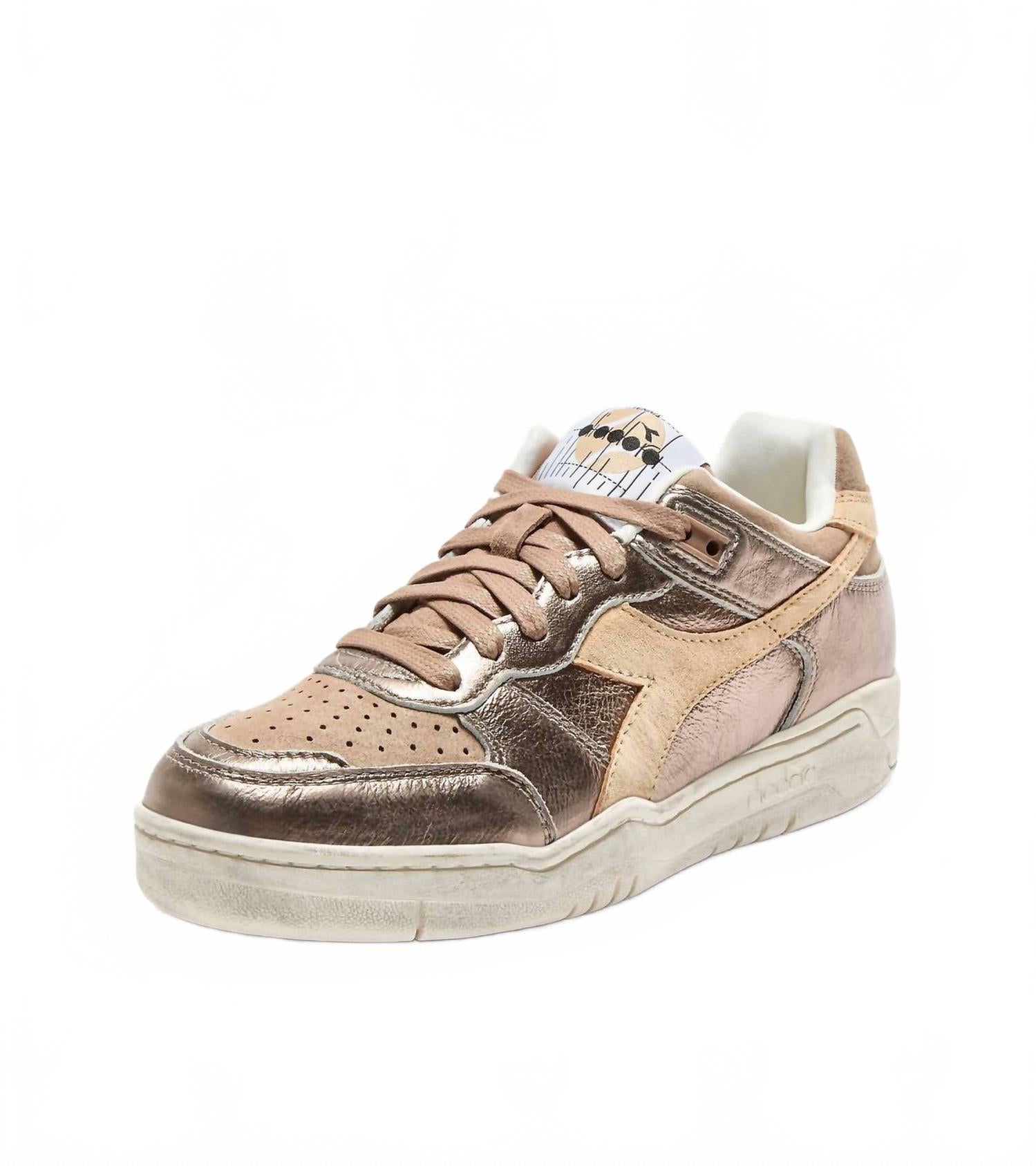 Men's Uniform Heritage Leather Sneaker In Brown