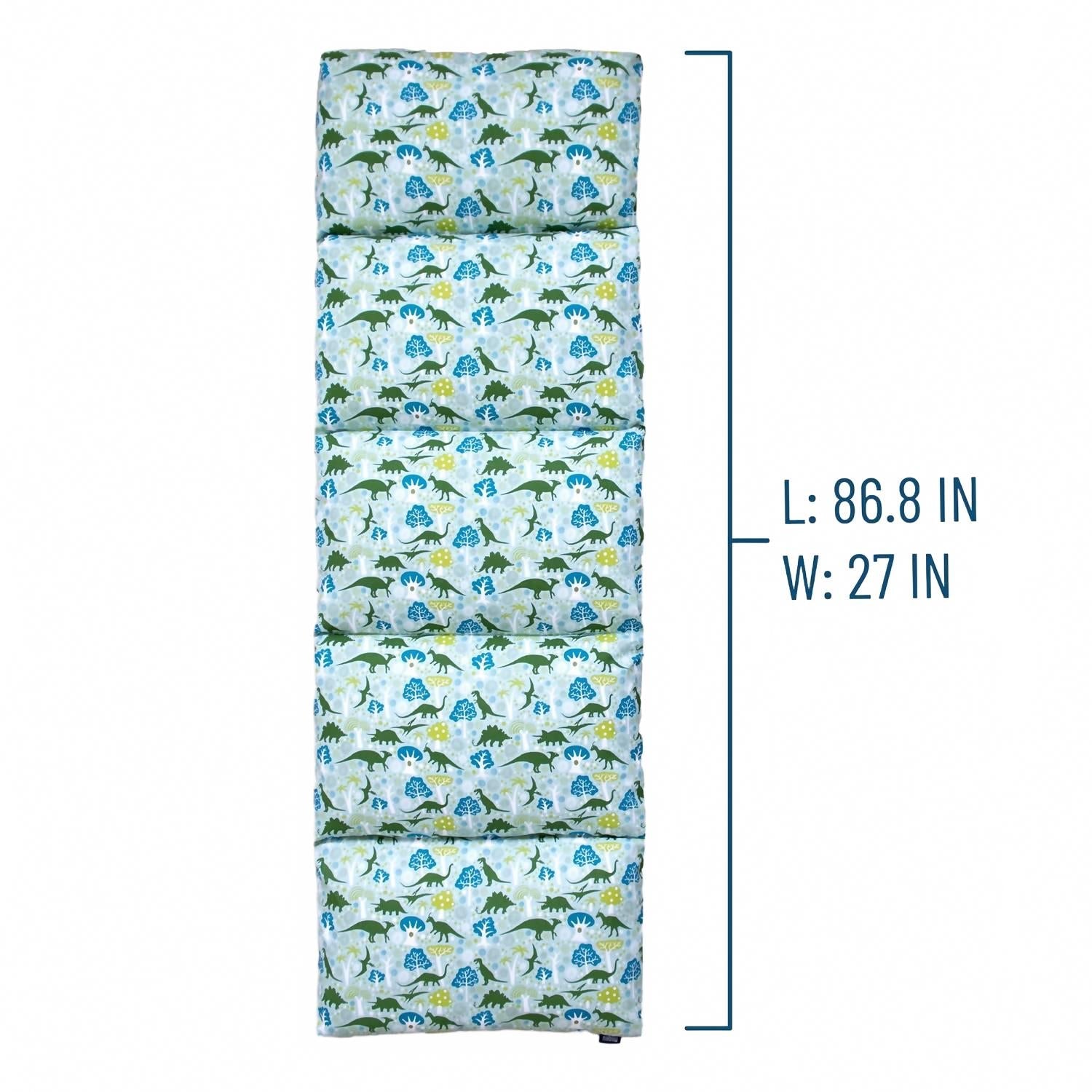 Dinomite Dinosaurs Pillow Lounger In Blue