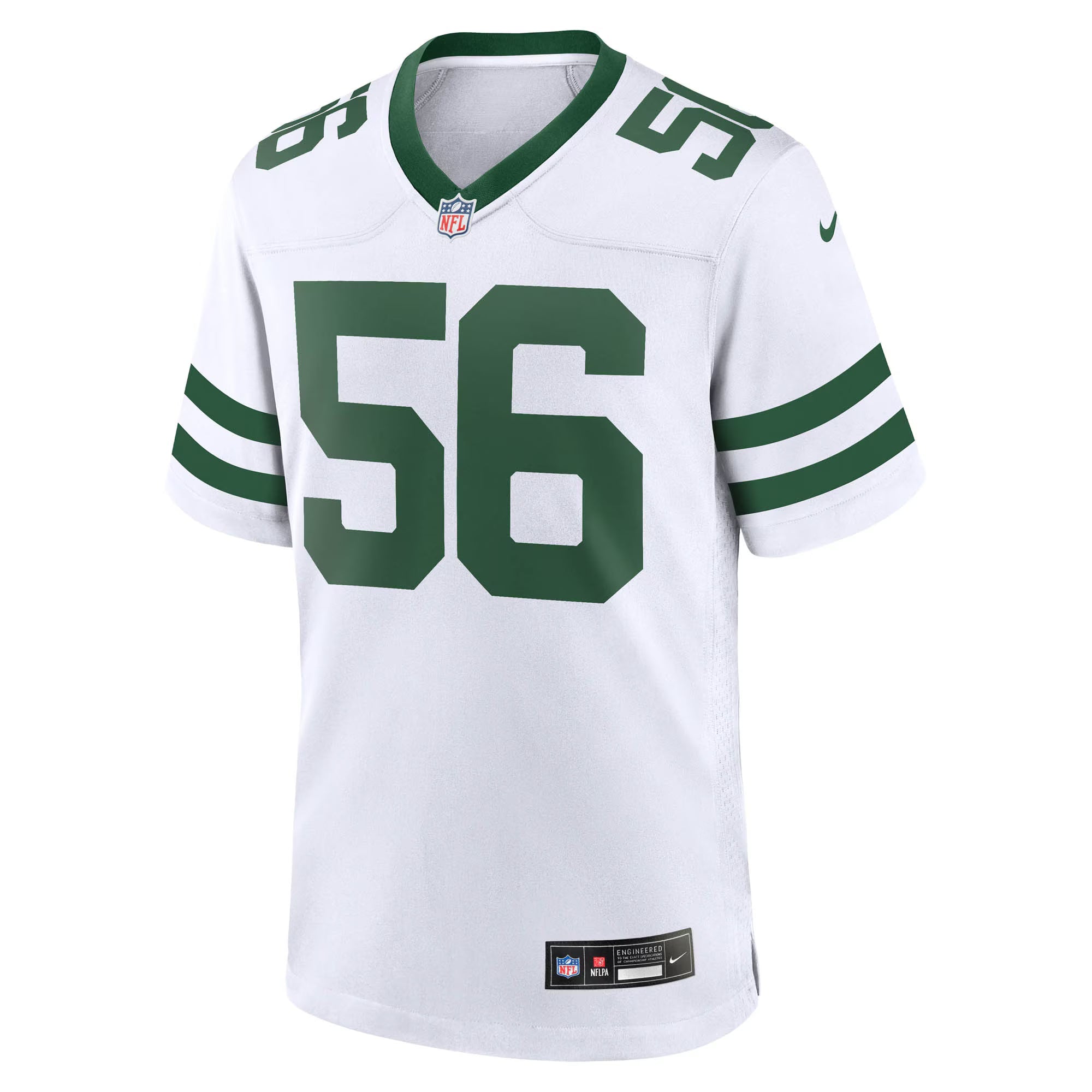 New York Jets Quincy Williams Legacy White Game Jersey