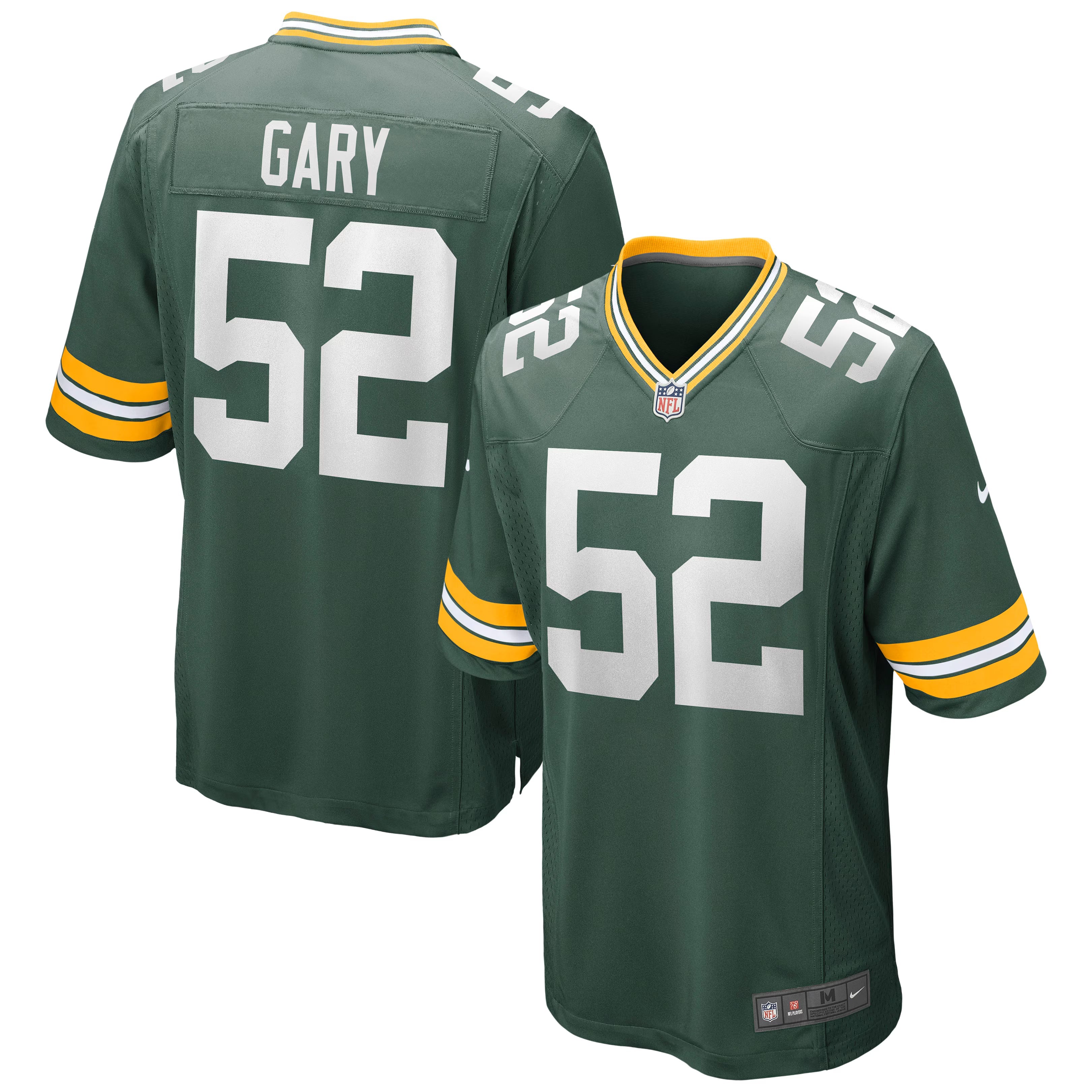 Green Bay Packers Rashan Gary Green Game Jersey