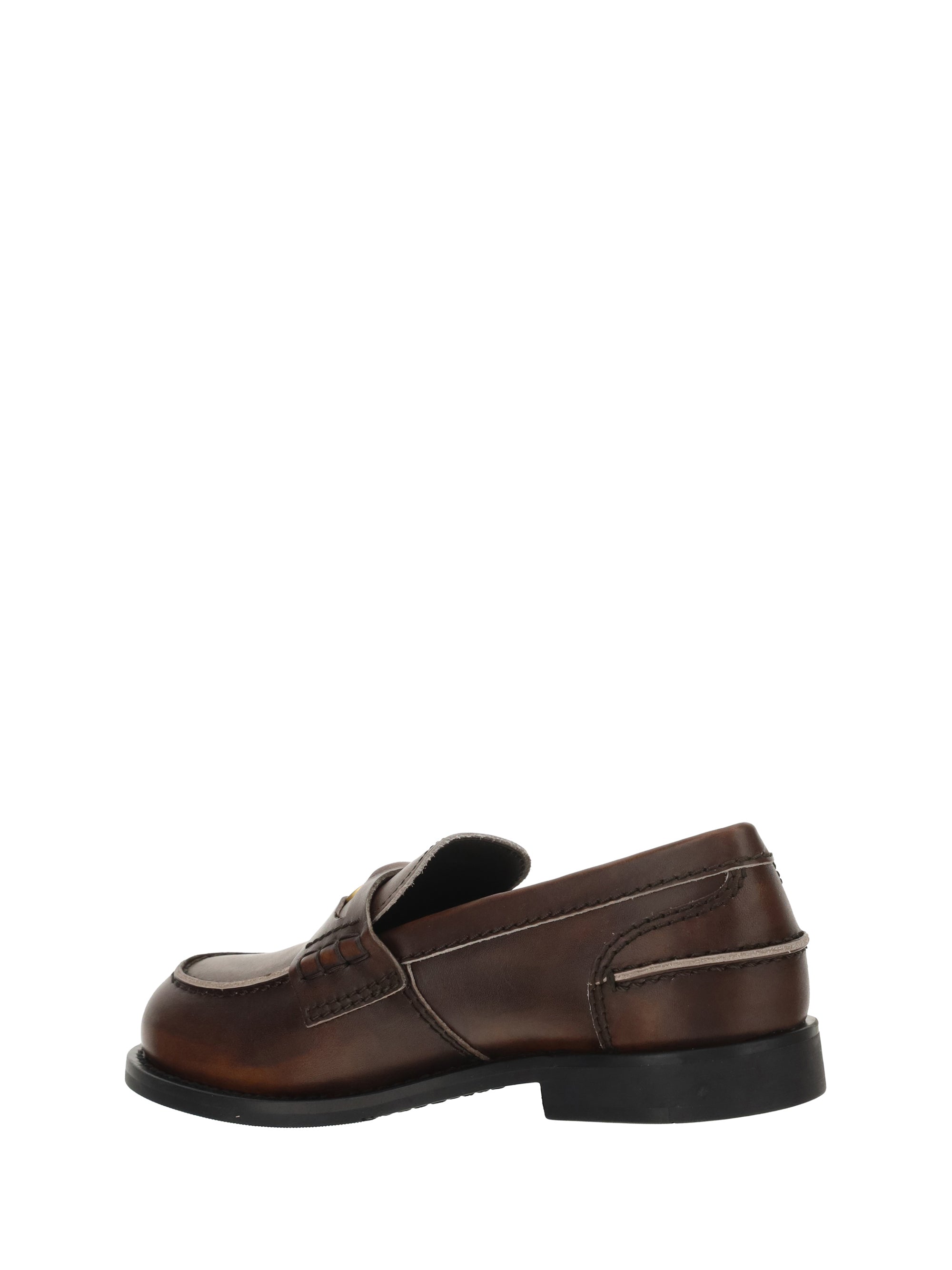 Miu Miu Women Leather Loafers