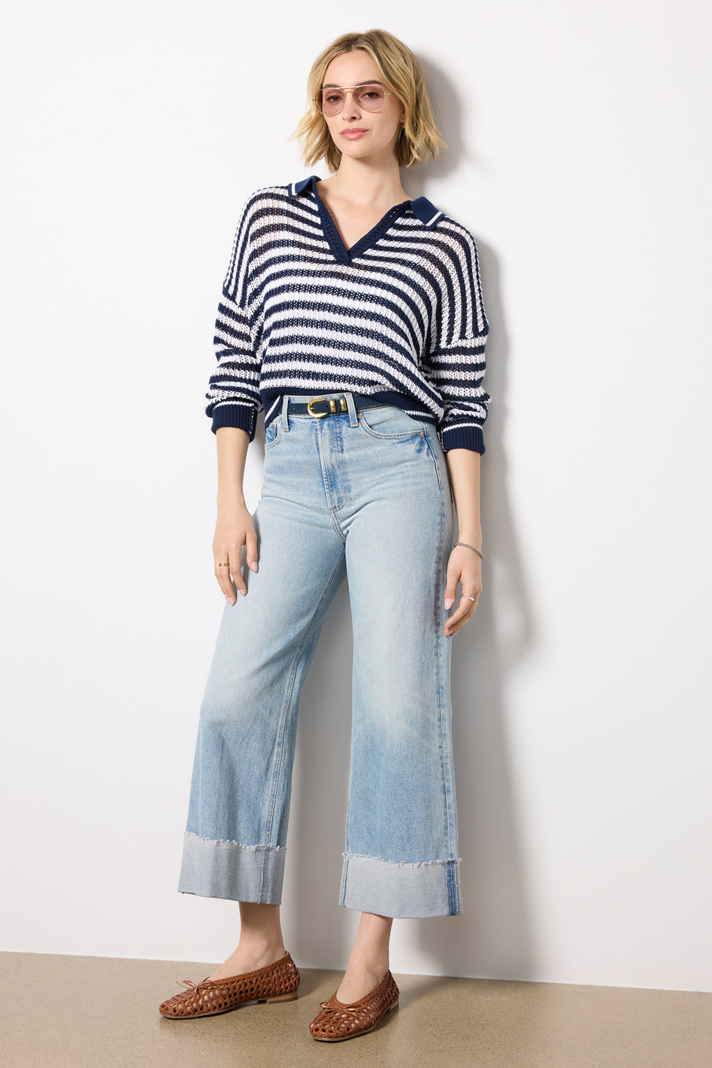 Women's Kimberly Stripe Tipping Pullover