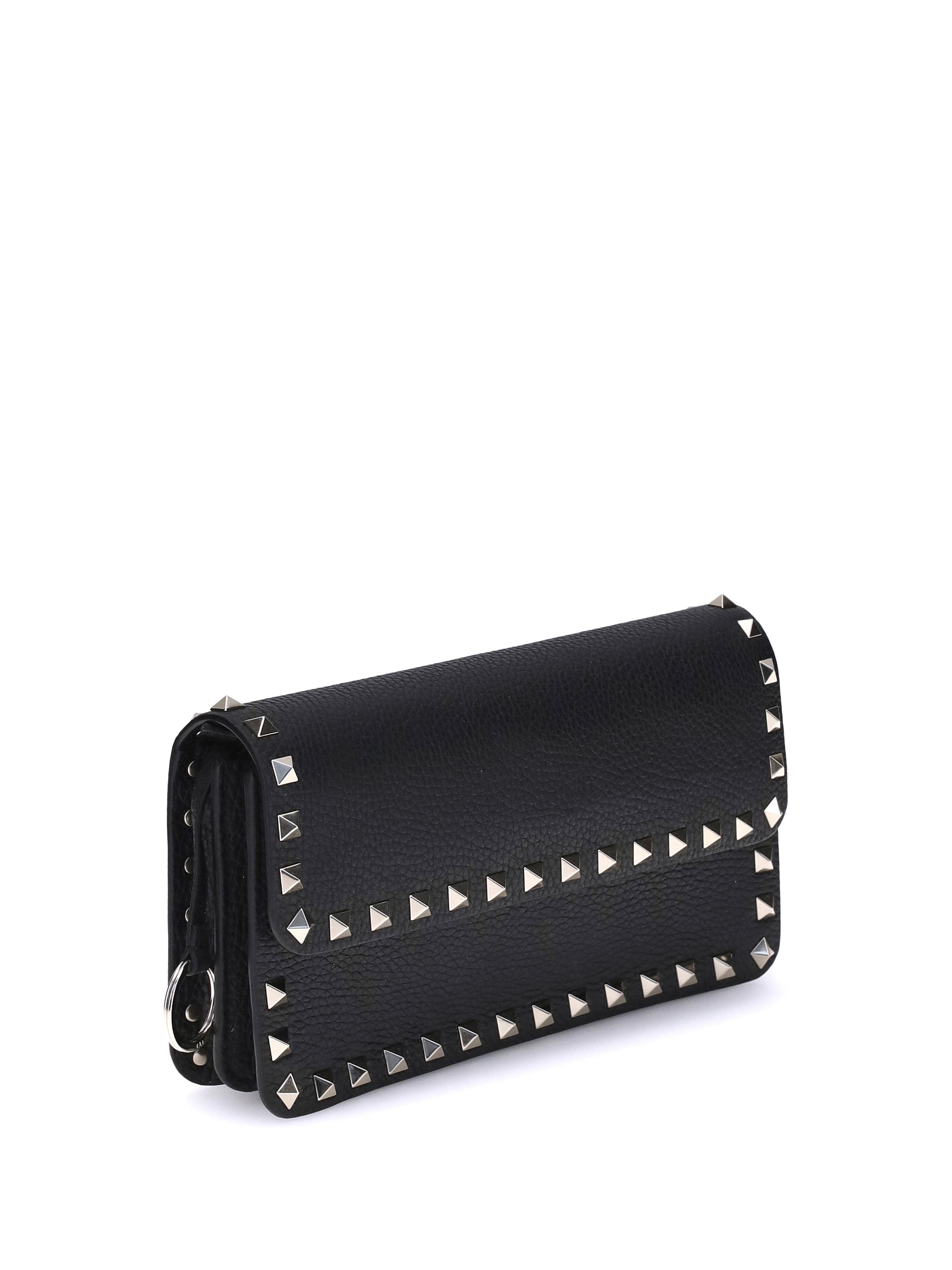 Valentino Garavani Women Rockstud Chain Wallet