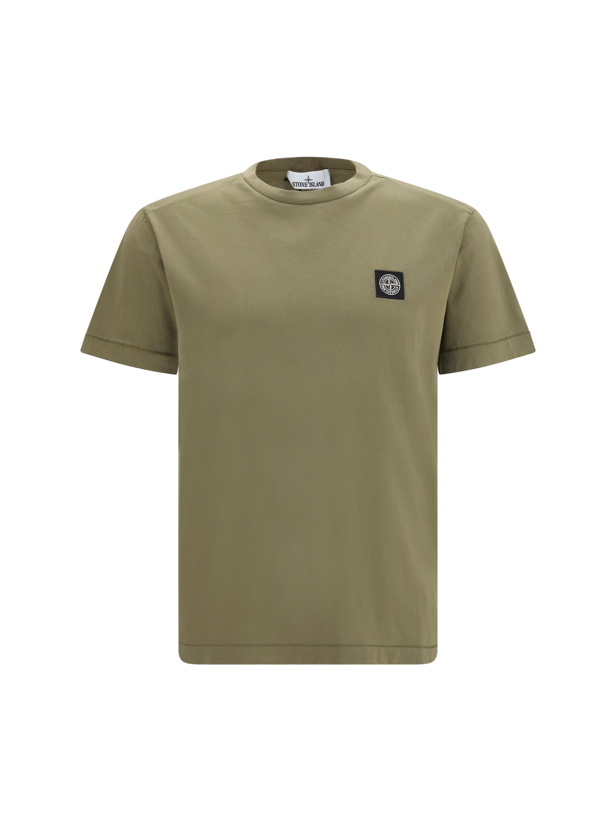 Stone Island Men Logo Patch T-Shirt