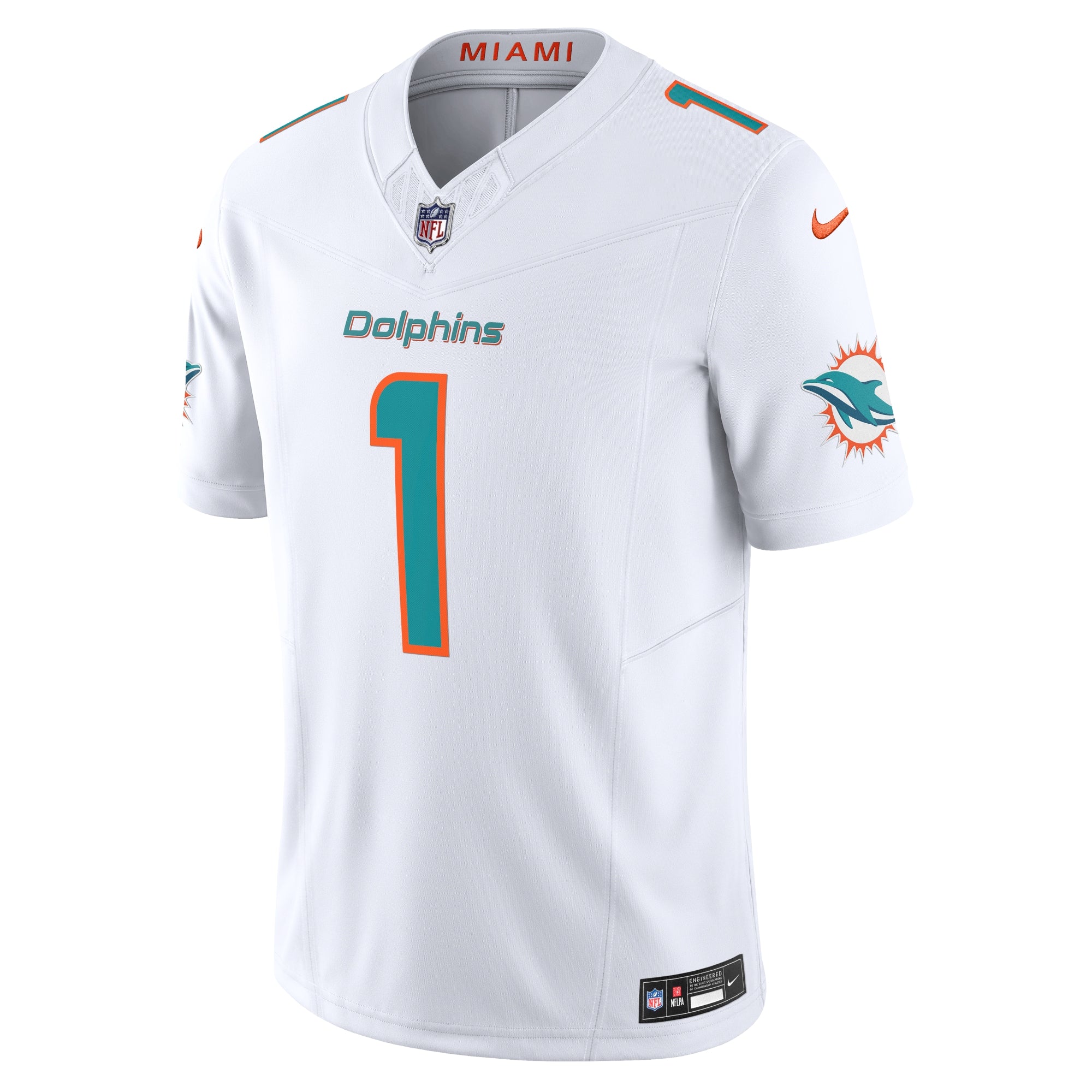 Miami Dolphins Tua Tagovailoa White Vapor F.U.S.E. Limited Jersey