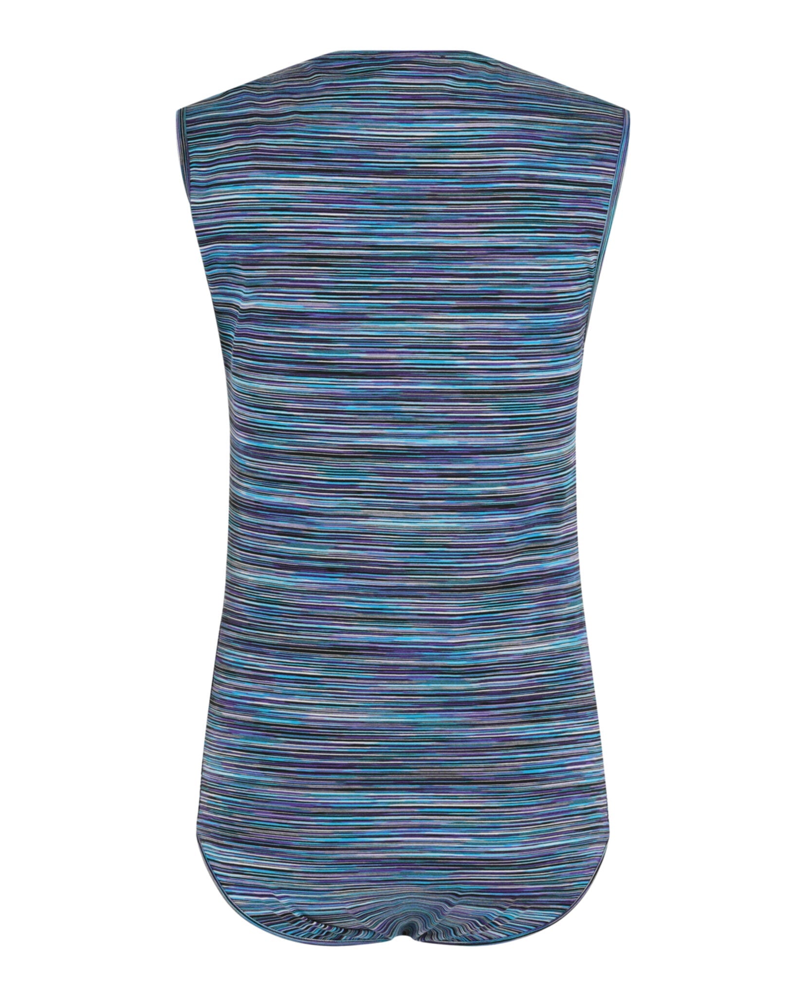 Striped Sleeveless Bodysuit
