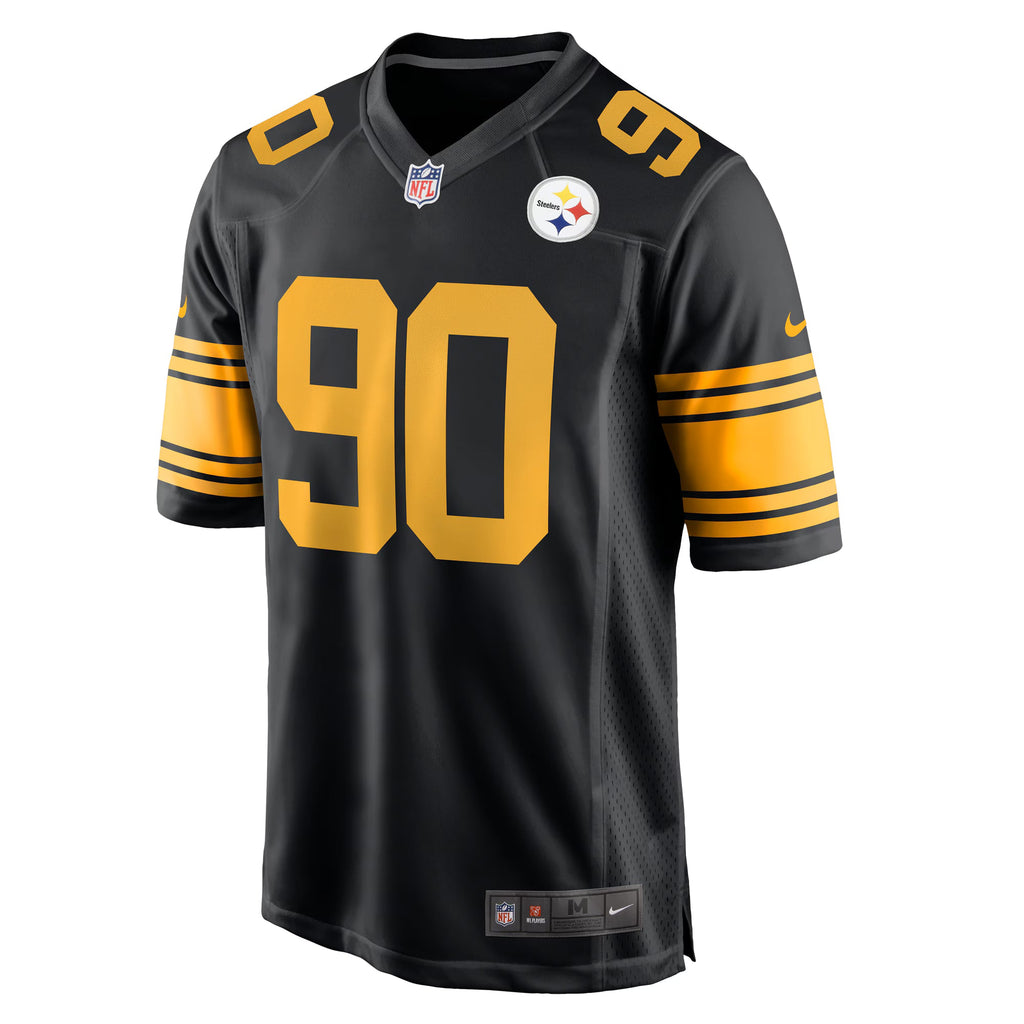 Pittsburgh Steelers T.J. Watt Black Alternate Game Jersey