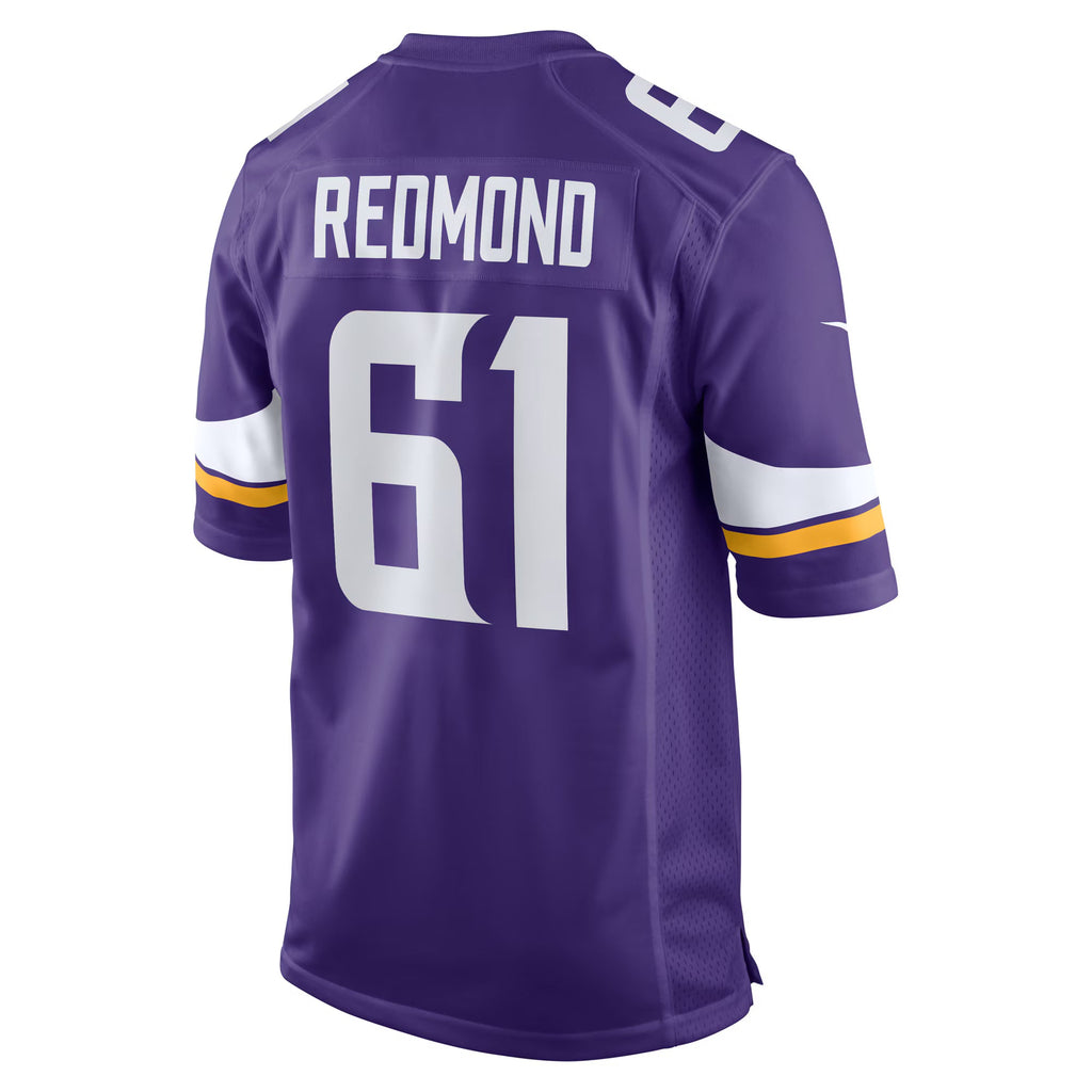 Minnesota Vikings Jalen Redmond Purple Game Jersey