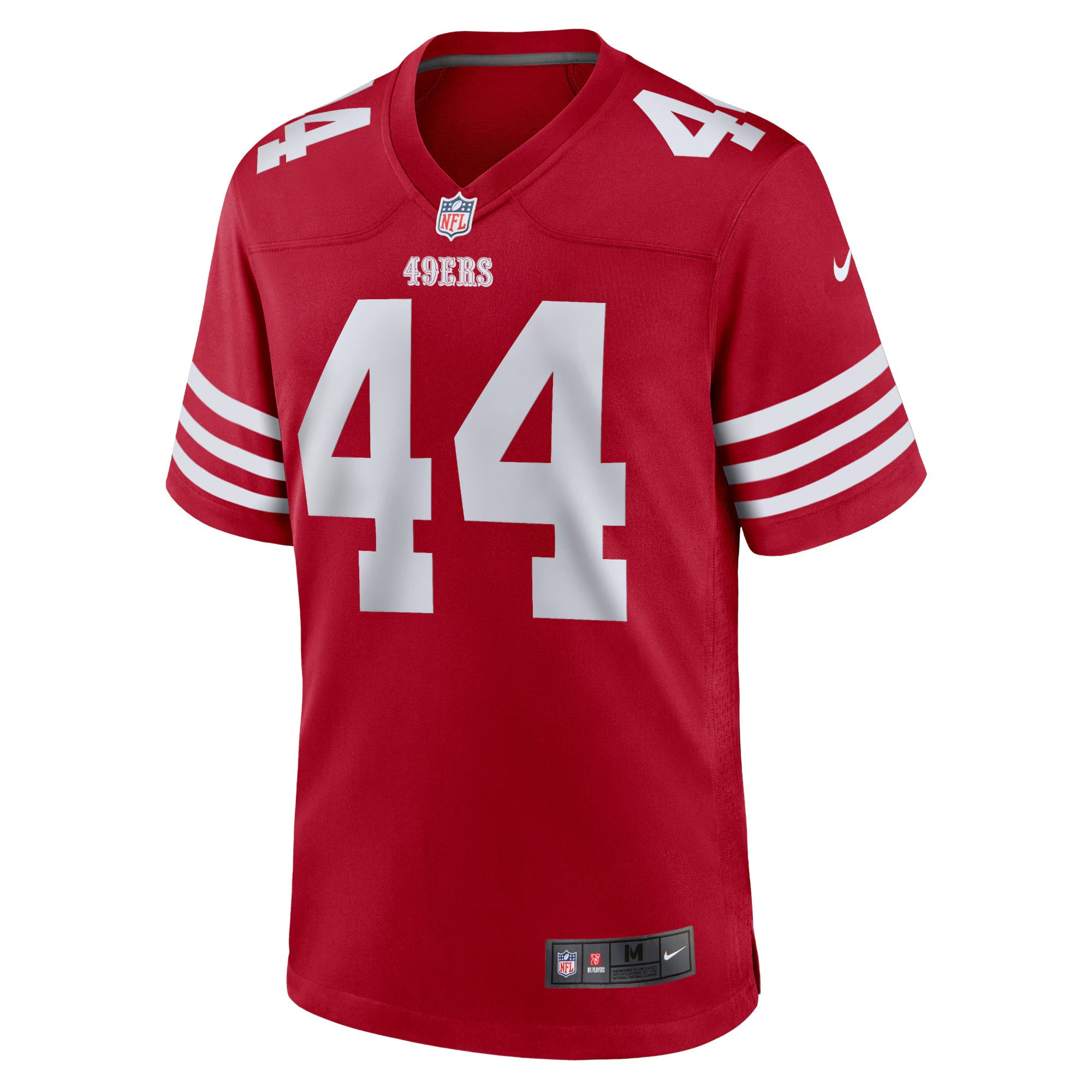 San Francisco 49ers Kyle Juszczyk Scarlet Player Game Jersey