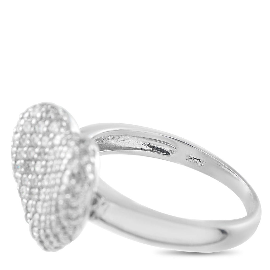 LB Exclusive Platinum 1.0ct Diamond Heart Ring MF30-041426