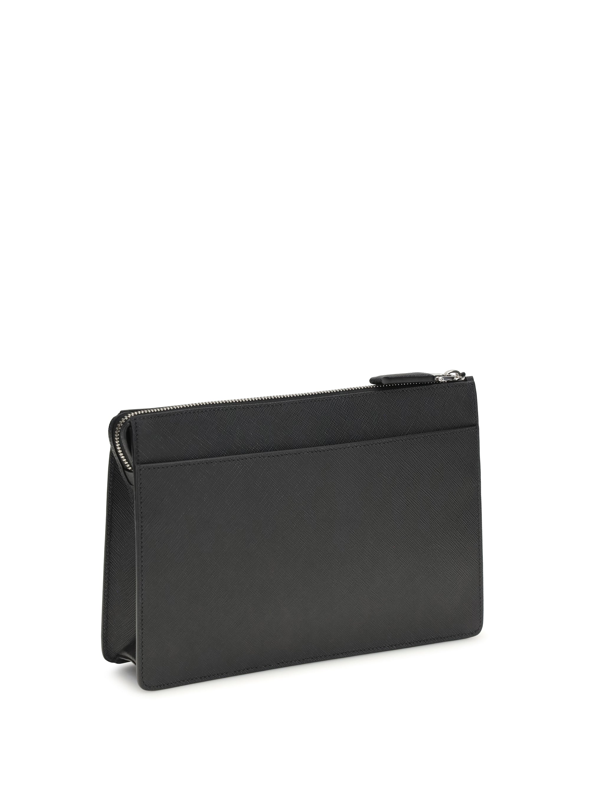 Prada Men Leather Pouch
