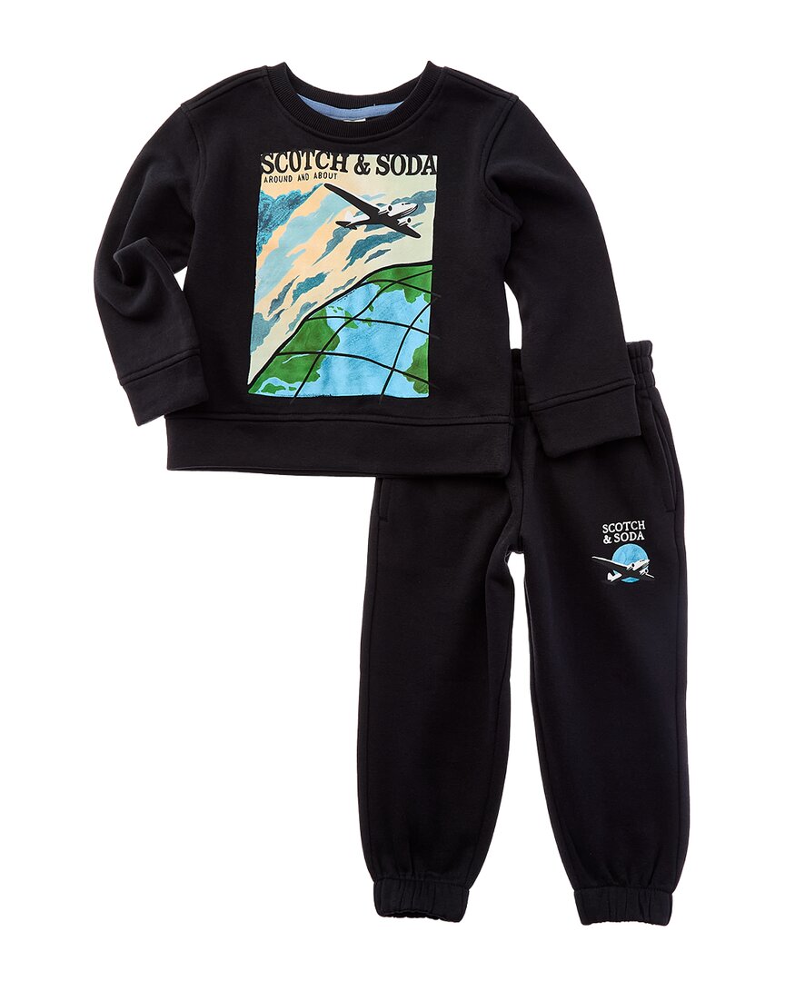 Scotch & Soda 2pc Sweatshirt & Jogger Set