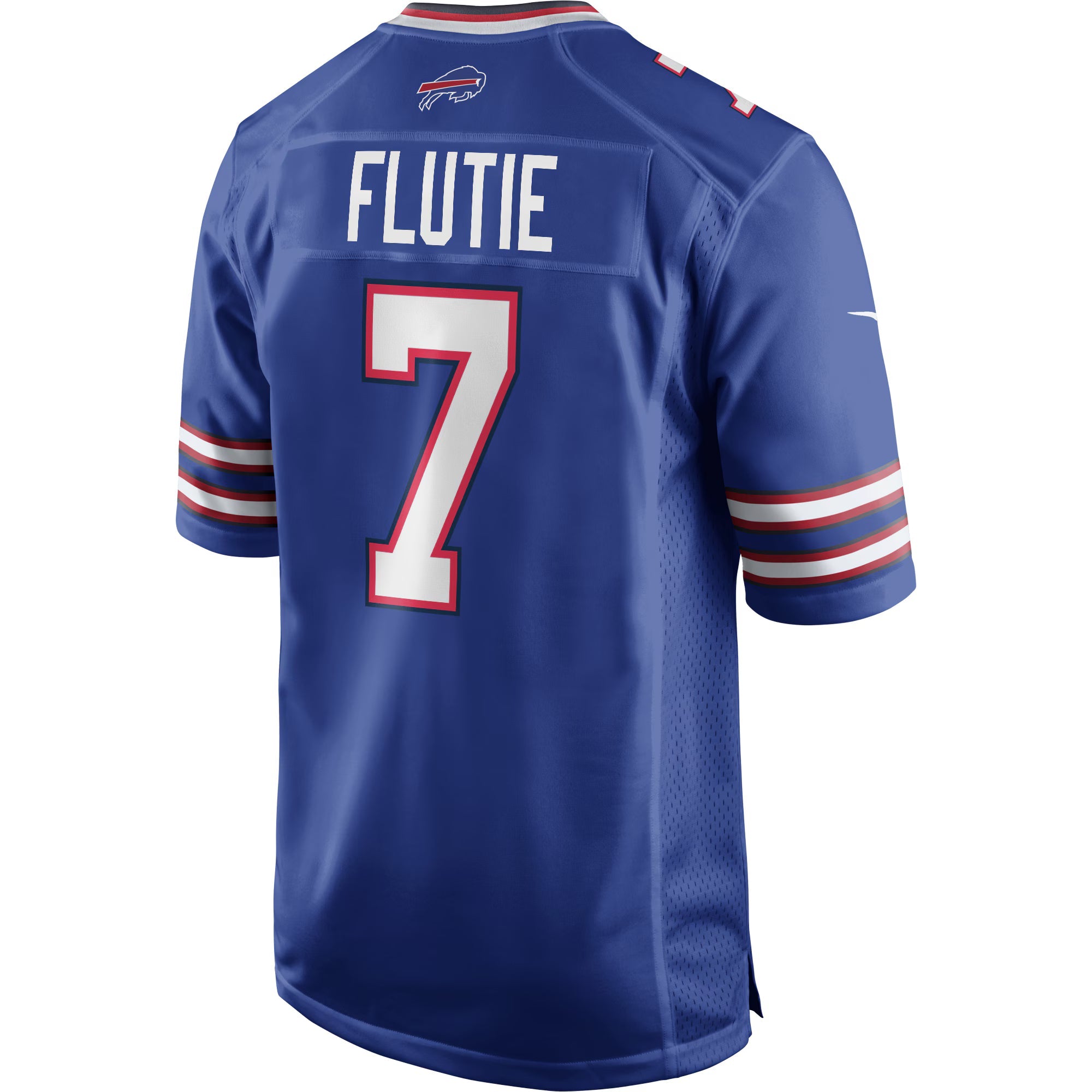 Buffalo Bills Doug Flutie Royal Game Retired Player Jersey