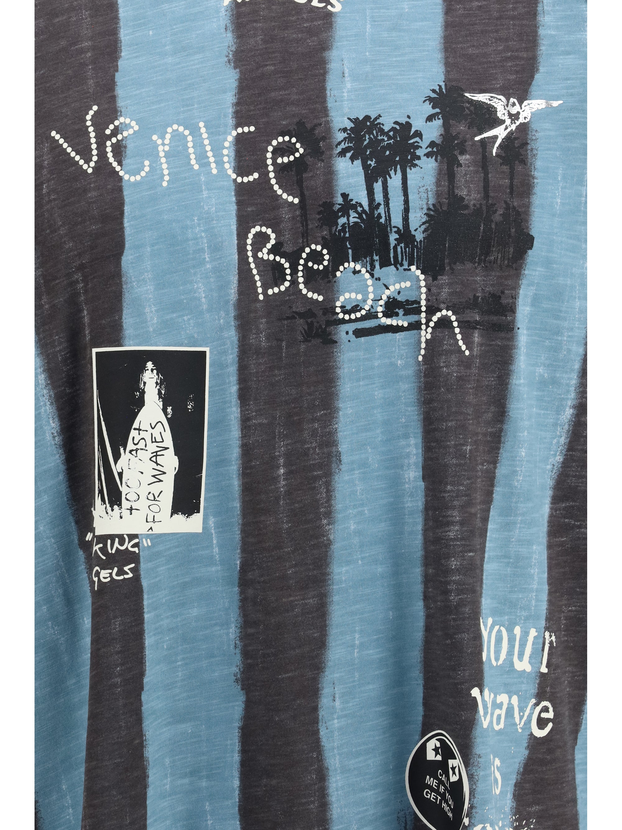 Palm Angels Men Soccer Cali T-Shirt