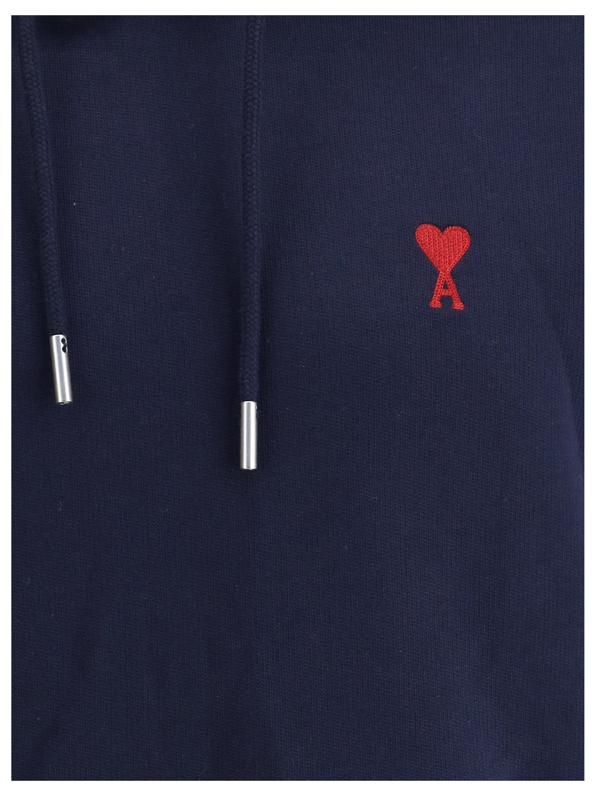 Ami Paris Men Logoed Hoodie