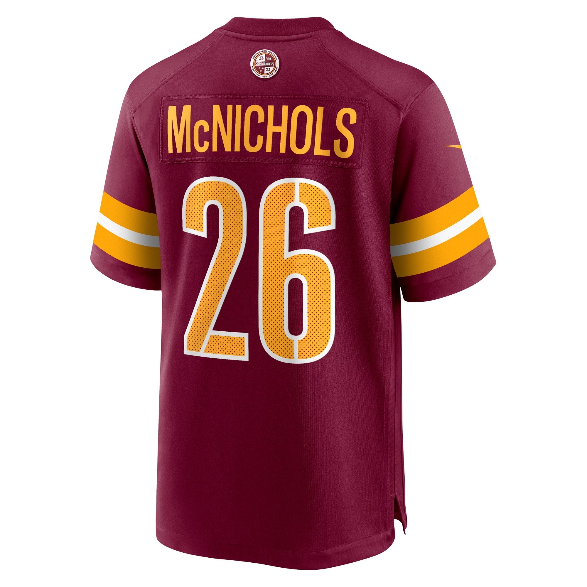 Washington Commanders Jeremy McNichols Burgundy Game Jersey