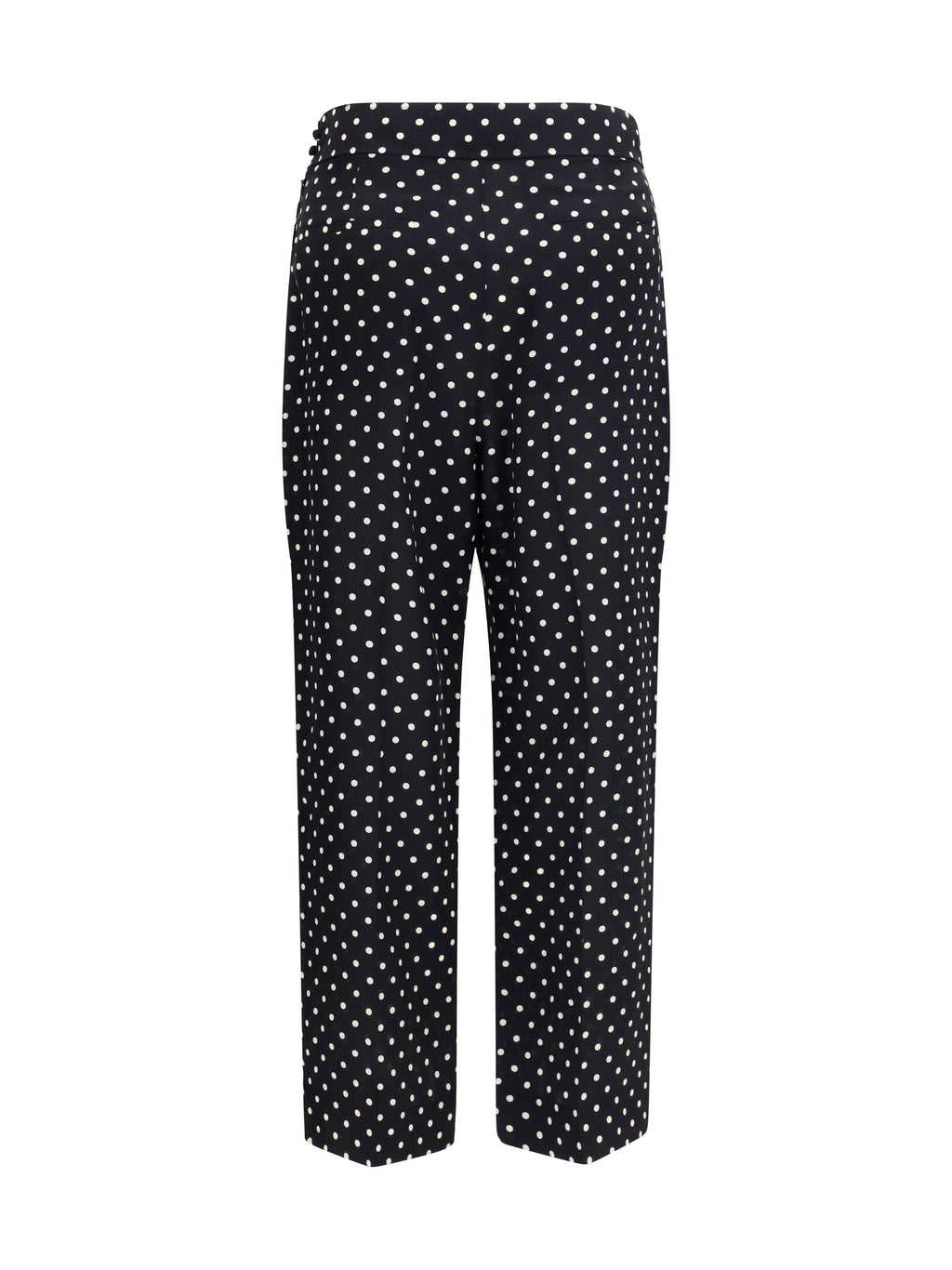 Valentino Women Polka-Dot Crêpe De Chine Pants